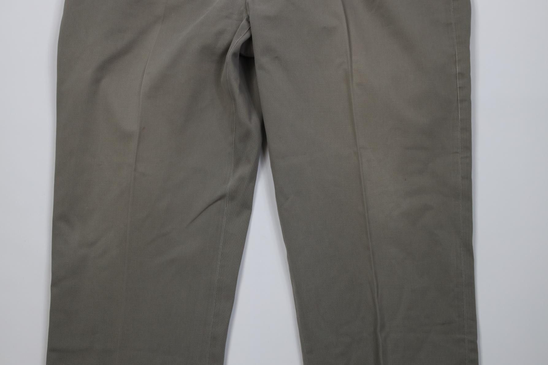 Polo Ralph Lauren Vintage 90s Ralph Lauren Prospect Wide Leg Chino Pants Green Size US 40 / EU 56 - 3 Thumbnail