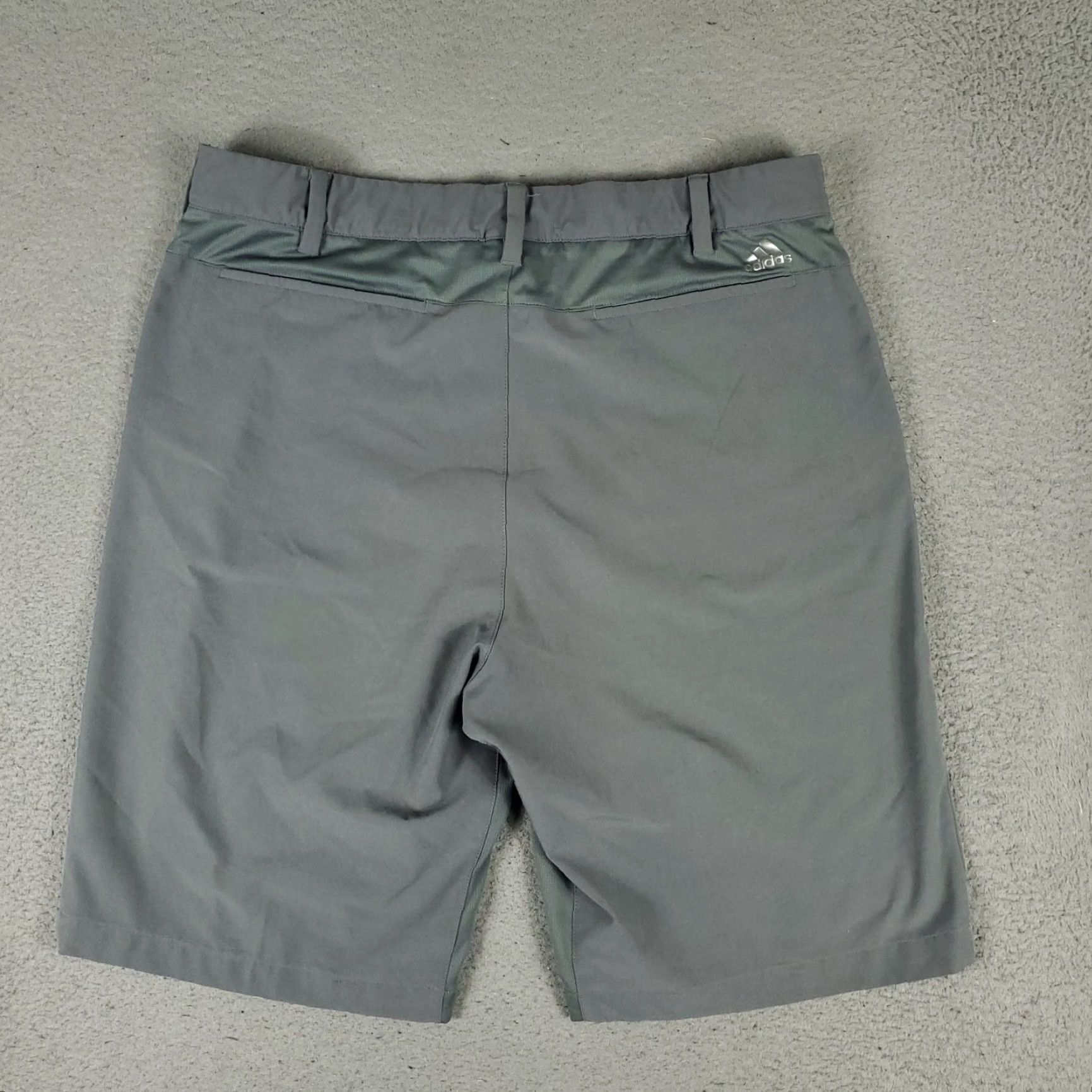 Adidas VINTAGE Adidas Chino Shorts Mens Size 36 Gray Casual Flat Front Microfiber Summer Men's Size US 36 / EU 52 - 7 Thumbnail