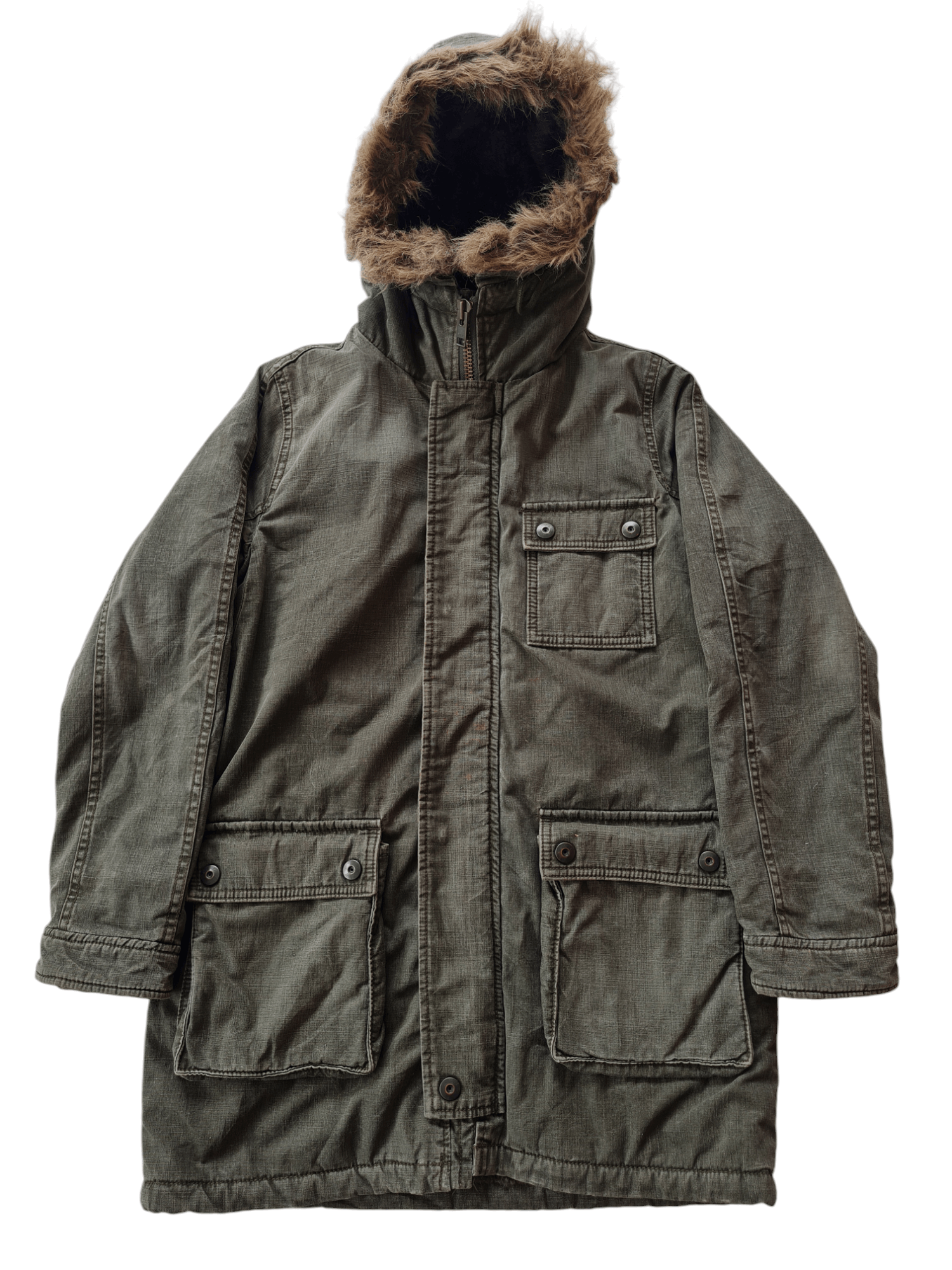 Japanese Brand × Johnbull × Vintage Vintage John Bull Fur Parka Jacket Size US M / EU 48-50 / 2 - 1 Thumbnail
