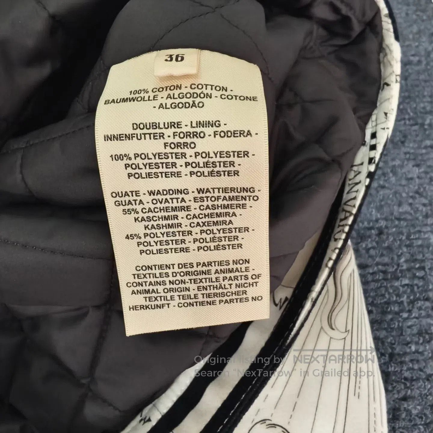 Hermes Hermes Constellation Zip Jacket. Size XS / US 0-2 / IT 36-38 - 4 Thumbnail