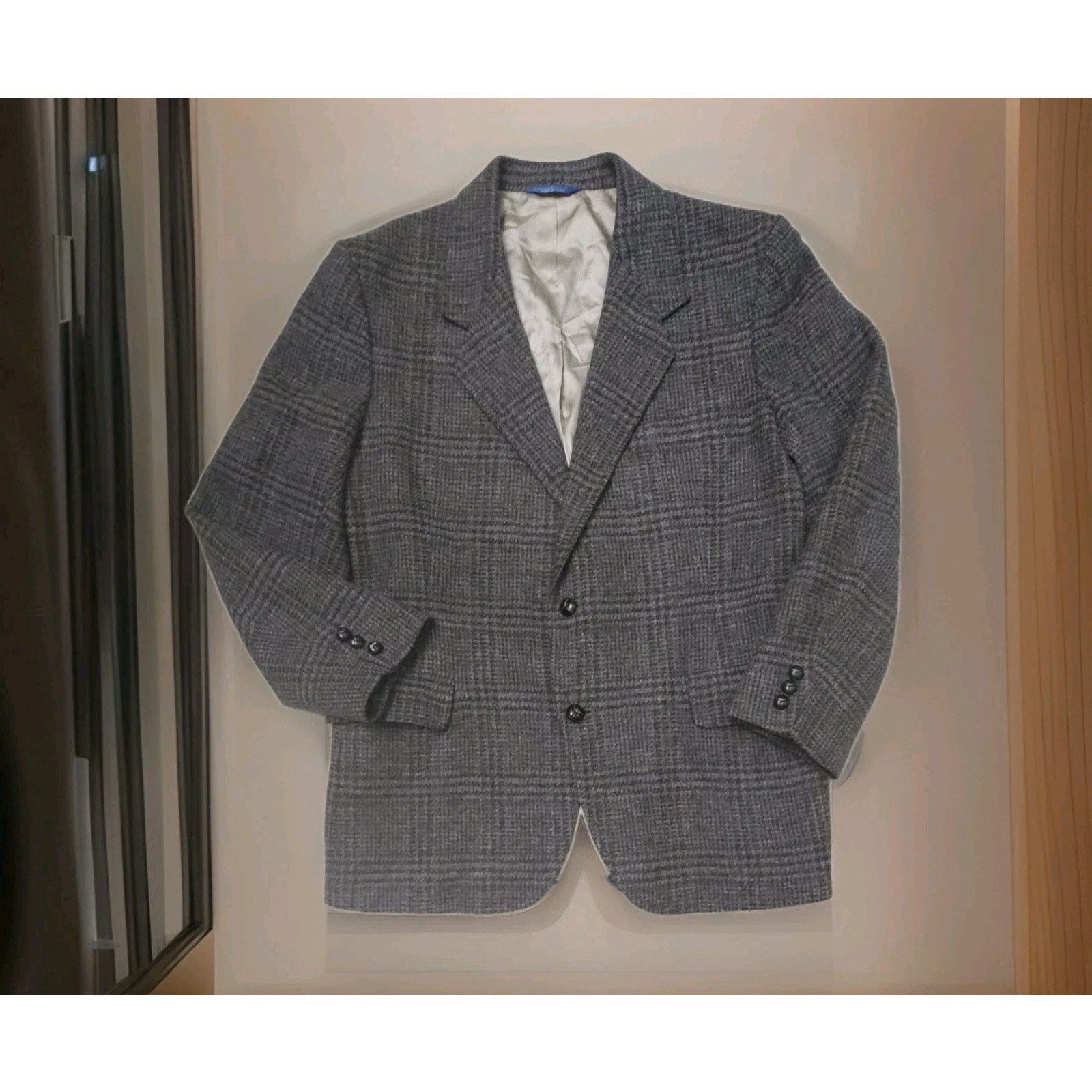 Pendleton Pendleton VTG Blazer Plaid Houndstooth Wool Two Buttton 44 Size US S / EU 44-46 / 1 - 1 Thumbnail