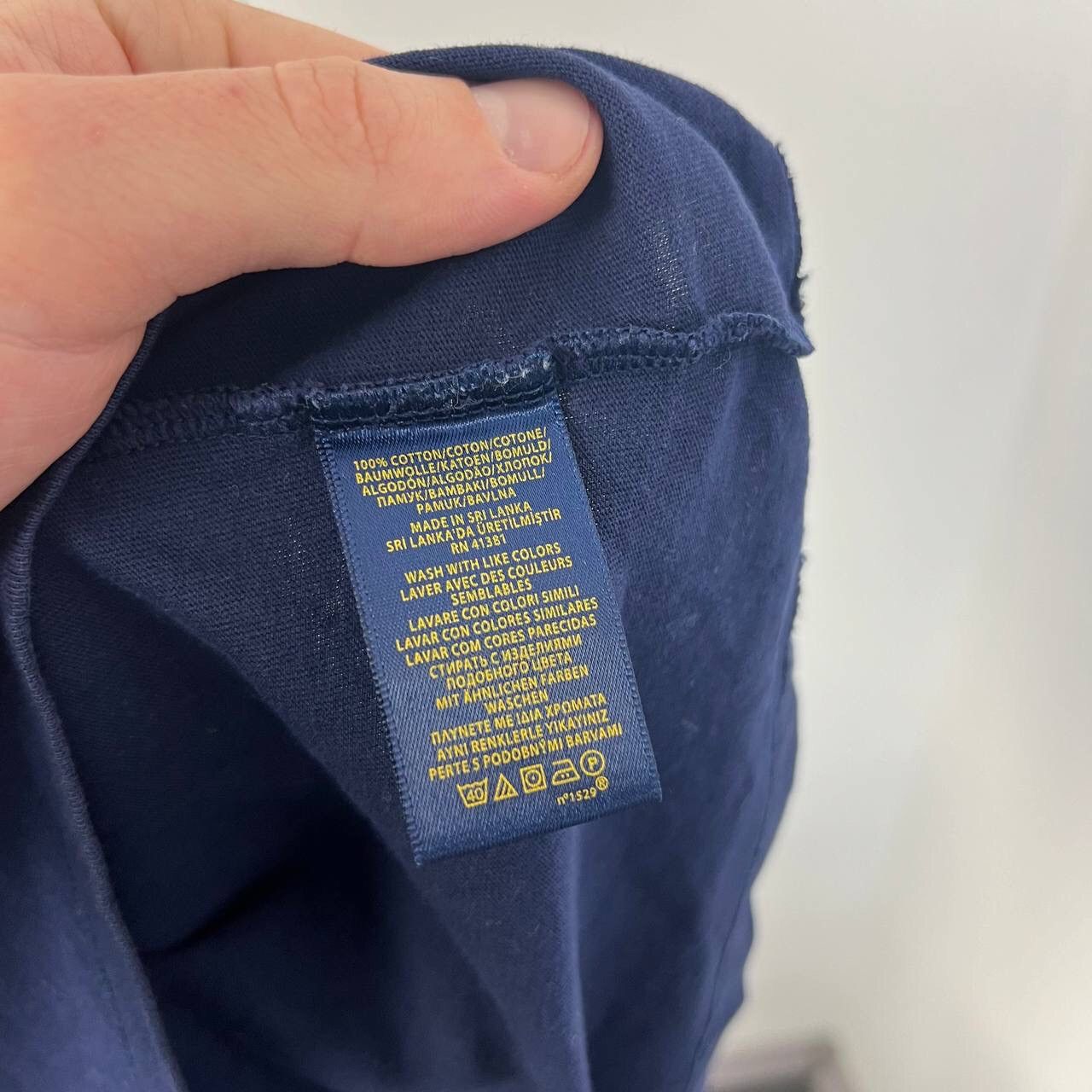 Polo Ralph Lauren Polo Ralph Laure Old Money Long Sleeve Mini Logo Yellow Y2K Size US M / EU 48-50 / 2 - 5 Thumbnail