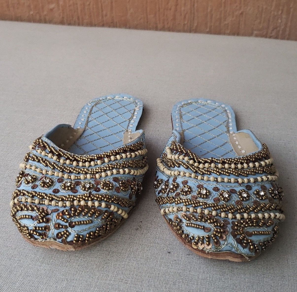 Other Beautifully detailed slippers/sandals size 39 Size US 9 / IT 39 - 8 Thumbnail