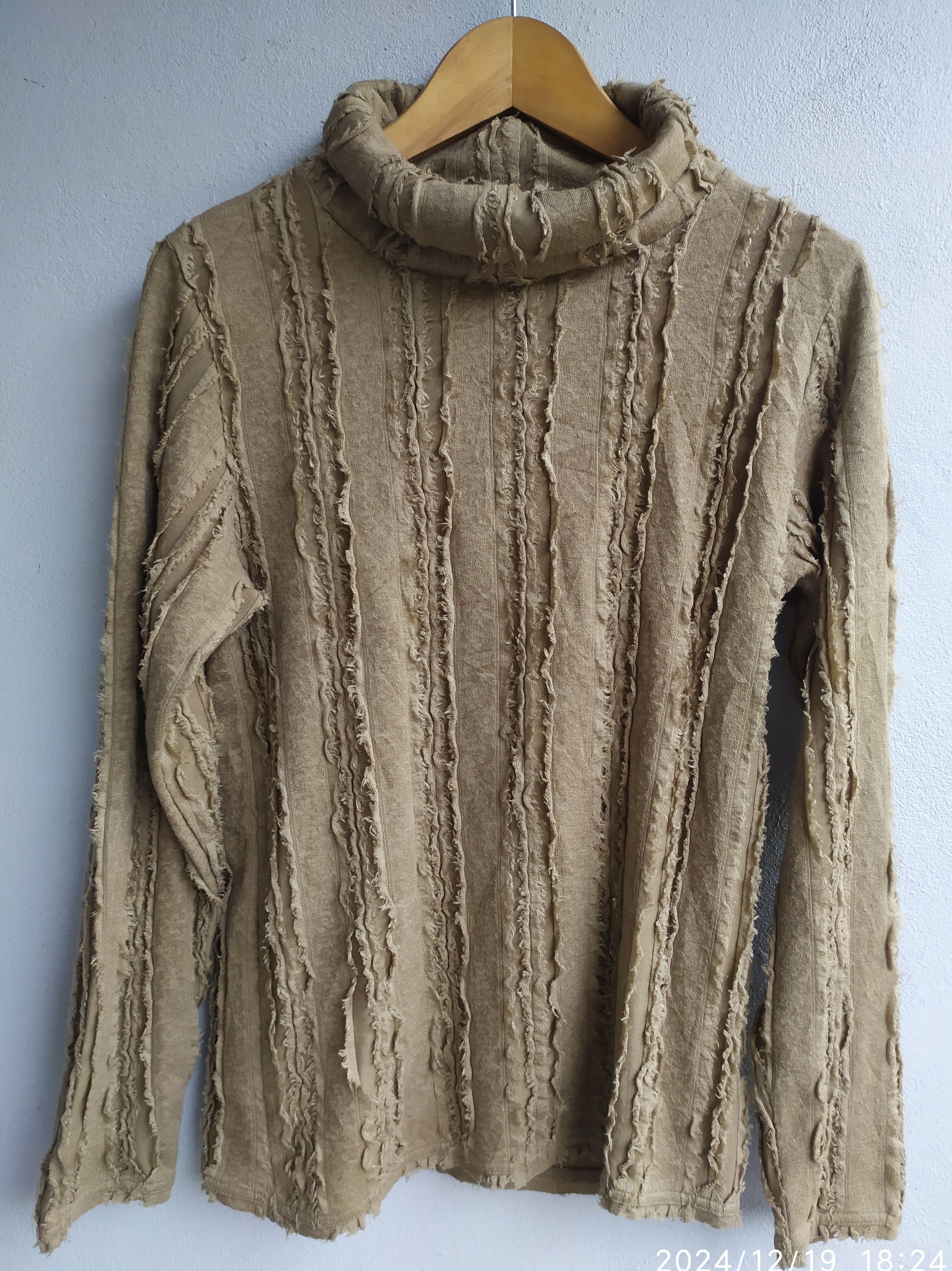 Issey Miyake × Japanese Brand Distressed Japanese Brand A.S.M Long Sleeve Size US M / EU 48-50 / 2 - 1 Thumbnail