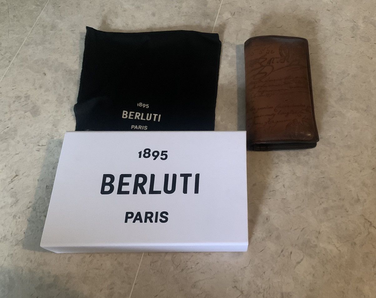 Berluti Berluti ebene scritto long wallet Size ONE SIZE - 2 Thumbnail