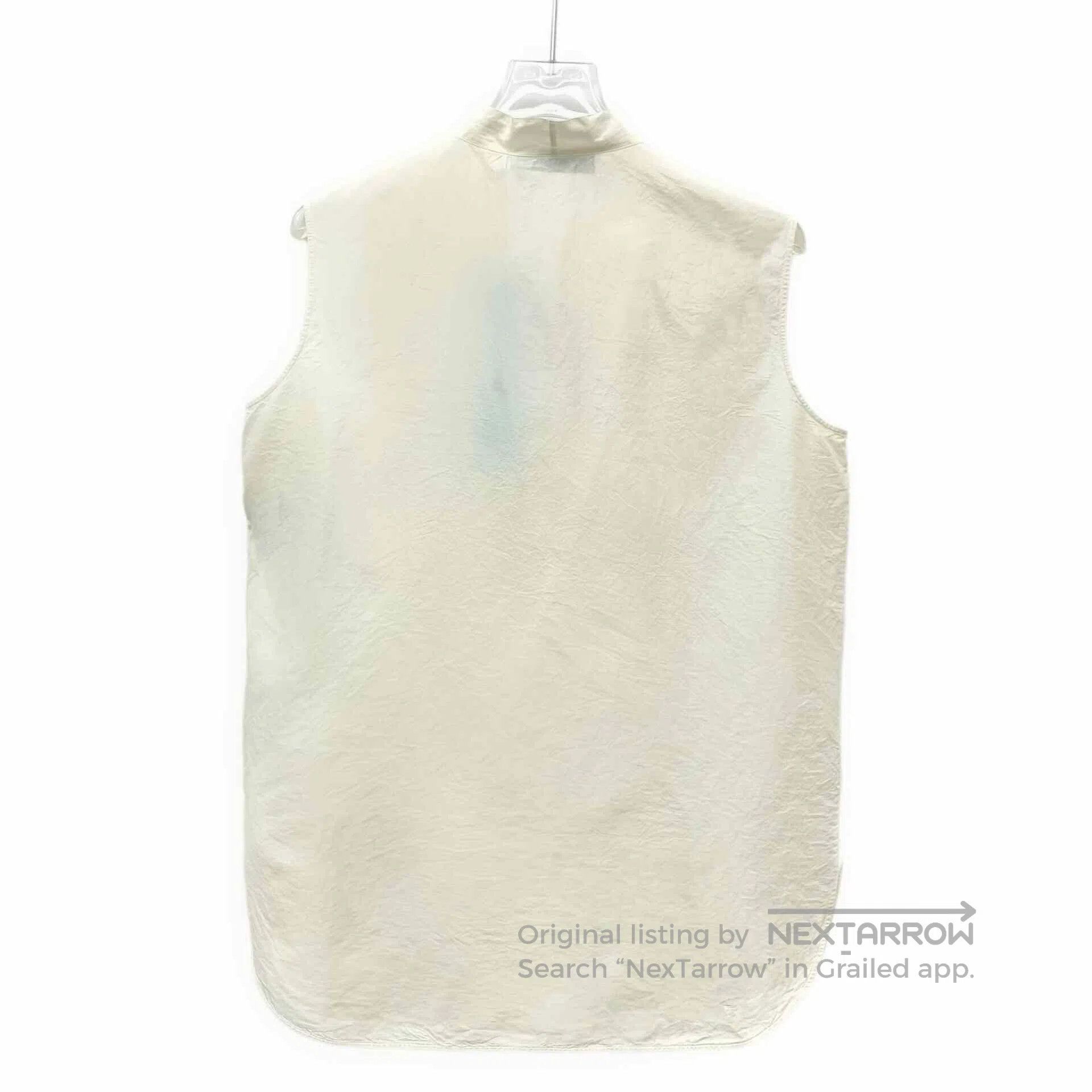 Dior Dior Silk Sleeveless Bee Embroidery Shirt. Size XXS / US 00 / IT 34 - 2 Thumbnail