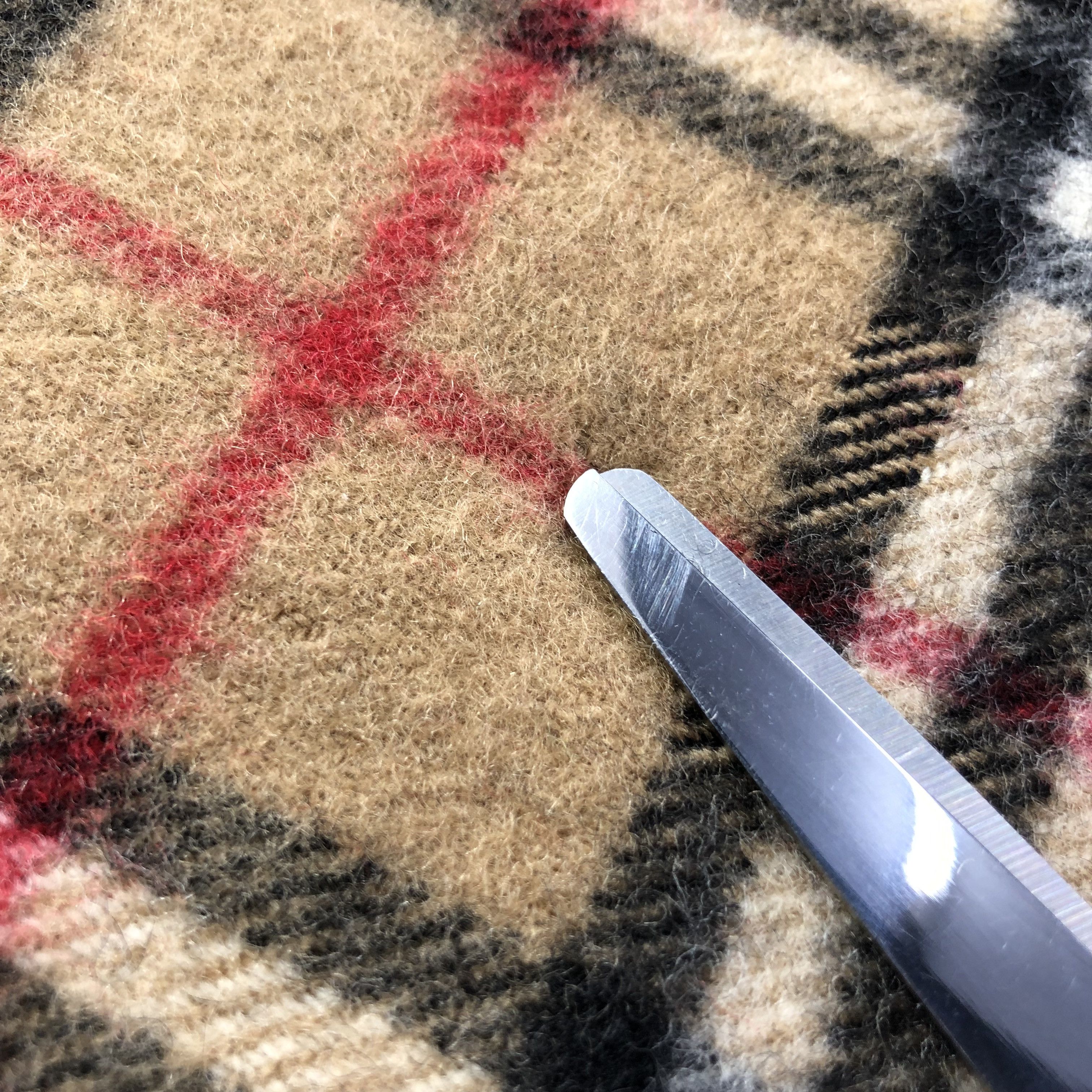 Burberry Burberrys Tan Nova Check Wool Scarf Muffler V1388 Size ONE SIZE - 13 Thumbnail