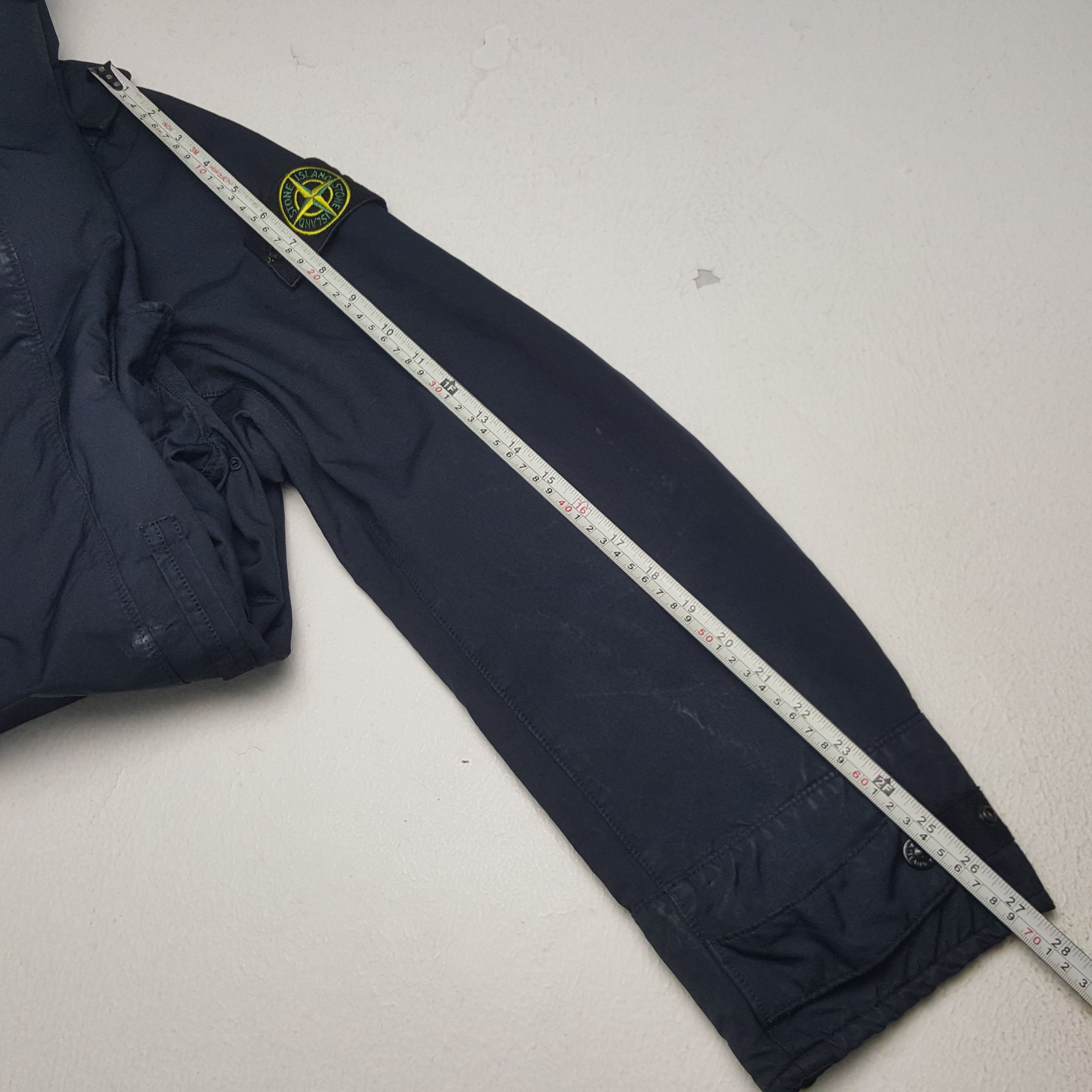 Designer × Stone Island × Vintage Vintage Stone Island Button Up Long Coat Jacket Size US L / EU 52-54 / 3 - 6 Thumbnail