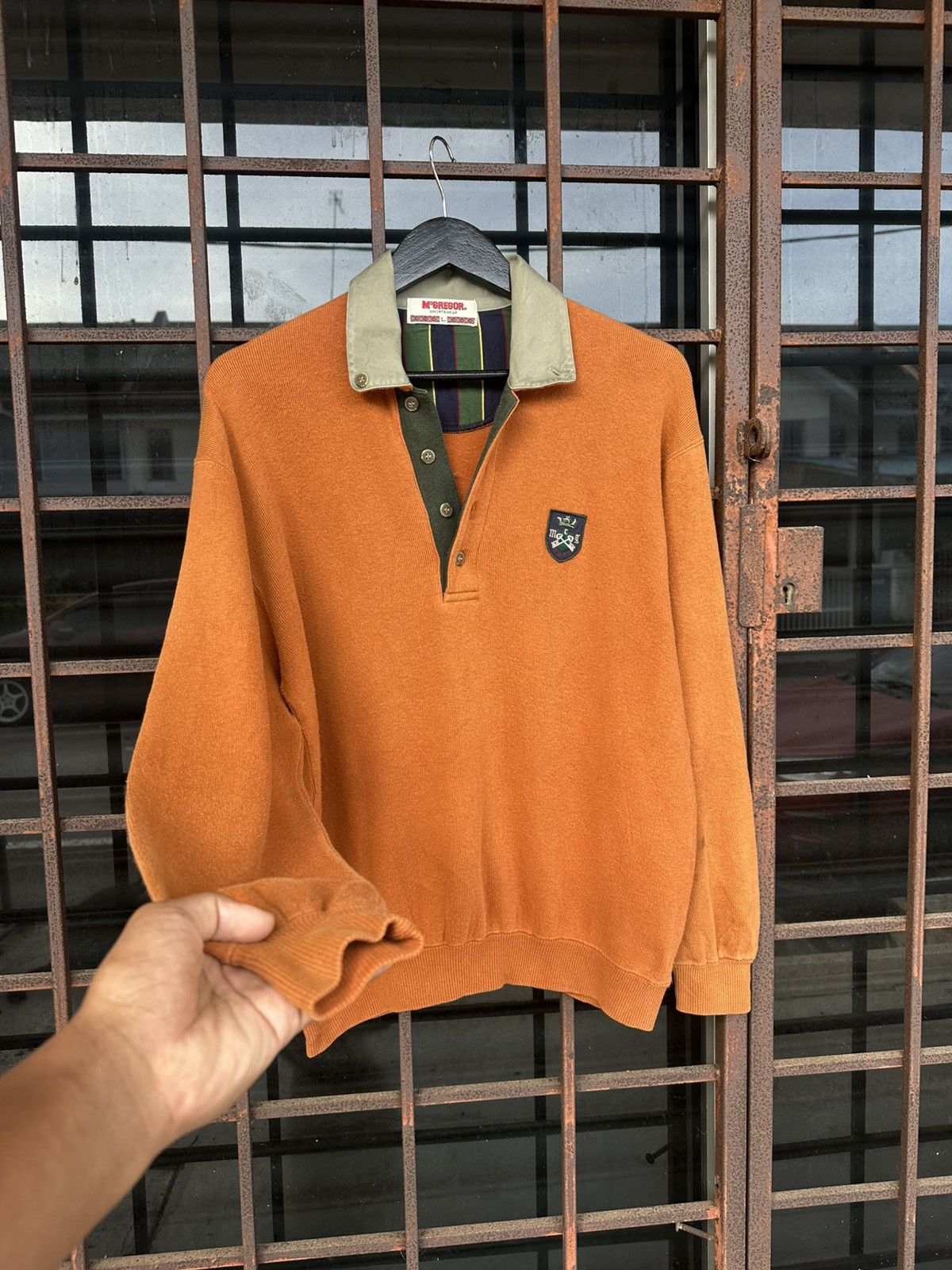 Vintage 👹Vintage Mc.Gregor Botton Down Long Sleeves Jacket Size US M / EU 48-50 / 2 - 3 Thumbnail