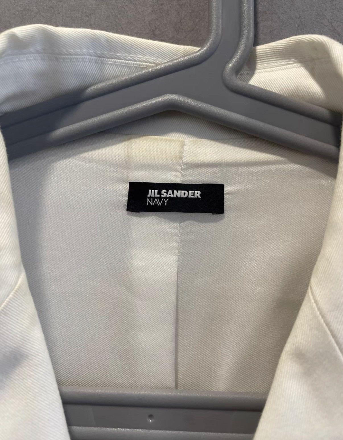 Jil Sander Jil Sander Navy Cropped Blazer Jacket Size M / US 6-8 / IT 42-44 - 3 Thumbnail