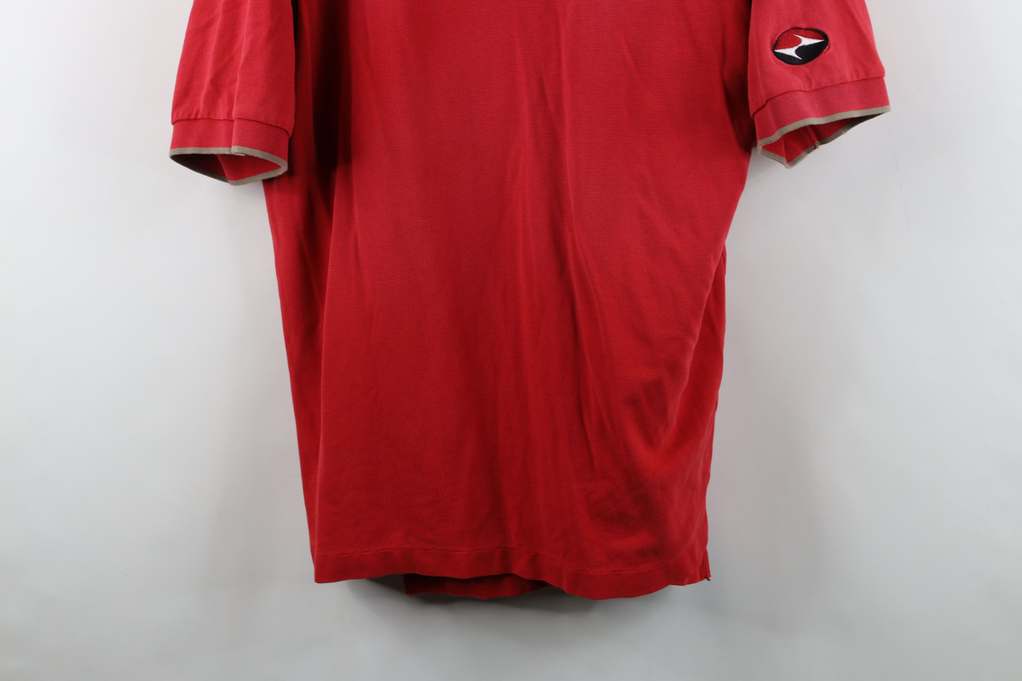 Nike Vintage 90s Y2K Nike Golf Mini Swoosh Thermal Knit Polo Size US L / EU 52-54 / 3 - 3 Thumbnail