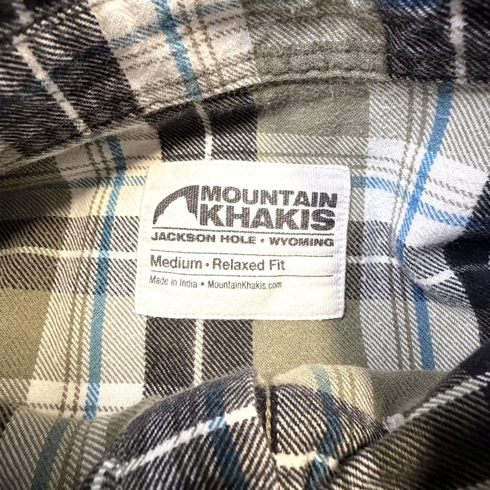 Mountain Khakis Mountain Khakis Shirt Mens Medium Green Plaid Flannel Button Front Relaxed Fit Size US M / EU 48-50 / 2 - 7 Thumbnail