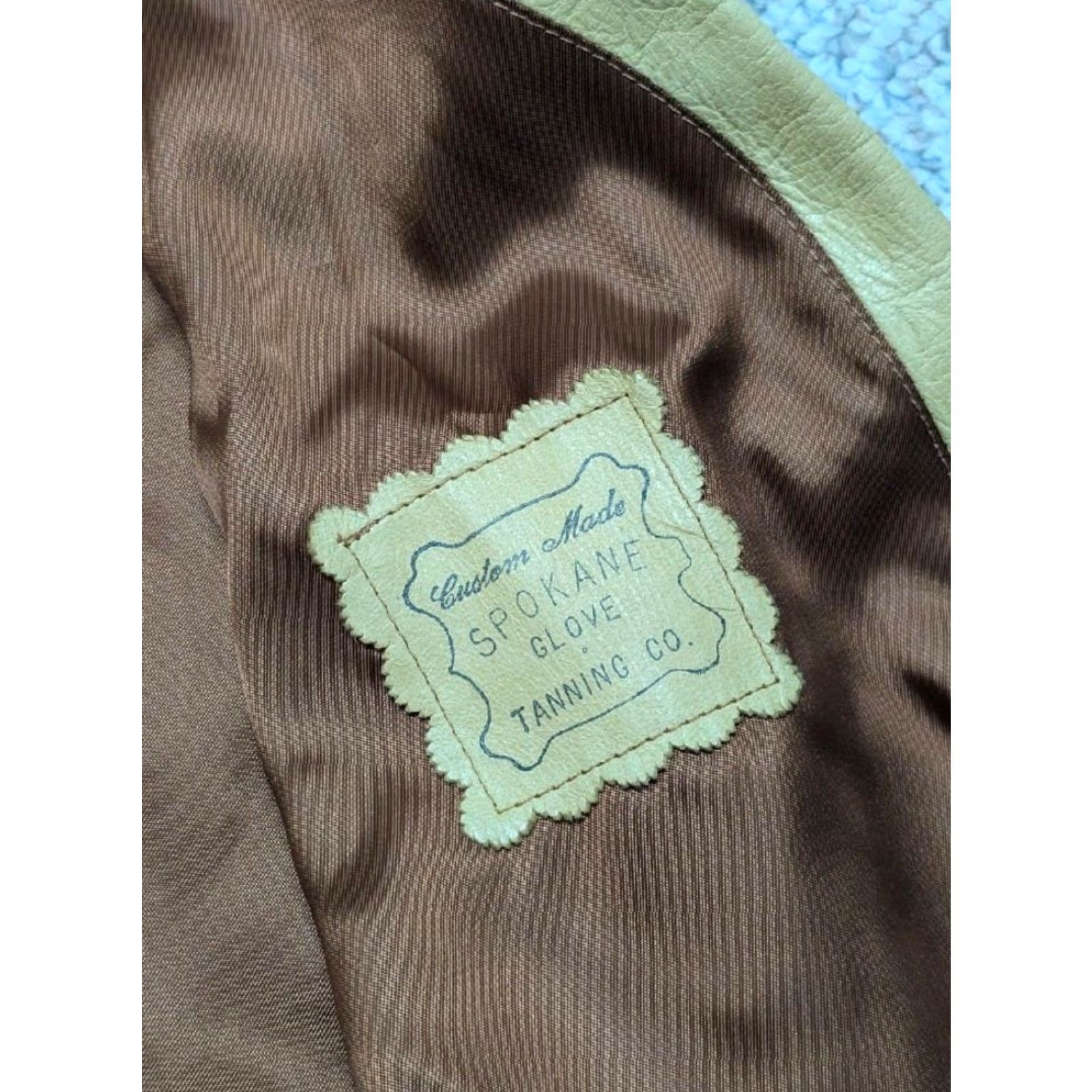 Vintage VINTAGE Spokeanw Glove Tanning Co leather vest Vest Men S Brown Lapel Cowboy Snap 38 deerskin Western vintage handcrafted deerskin vest 38 CUSTOM Size US S / EU 44-46 / 1 - 7 Thumbnail