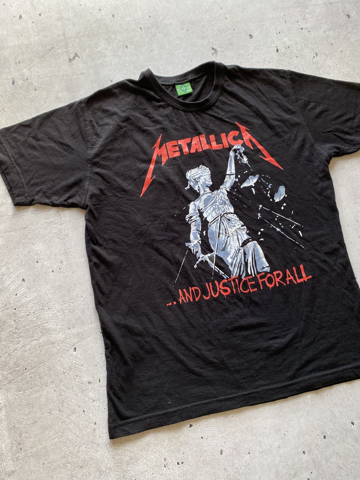 Band Tees Vintage 90s Metallica And Justice for All Tour Y2K Rare Hype Size US M / EU 48-50 / 2 - 1 Thumbnail