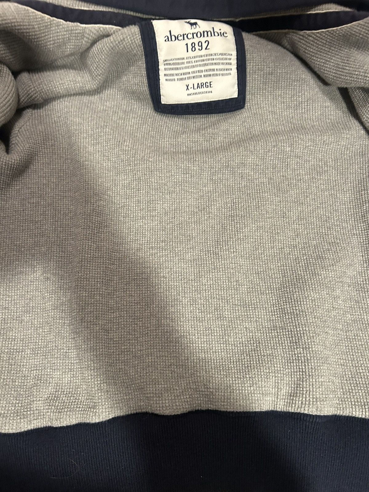 Abercrombie & Fitch Abercrombie Zip-Up Hoodie Size US S / EU 44-46 / 1 - 5 Thumbnail