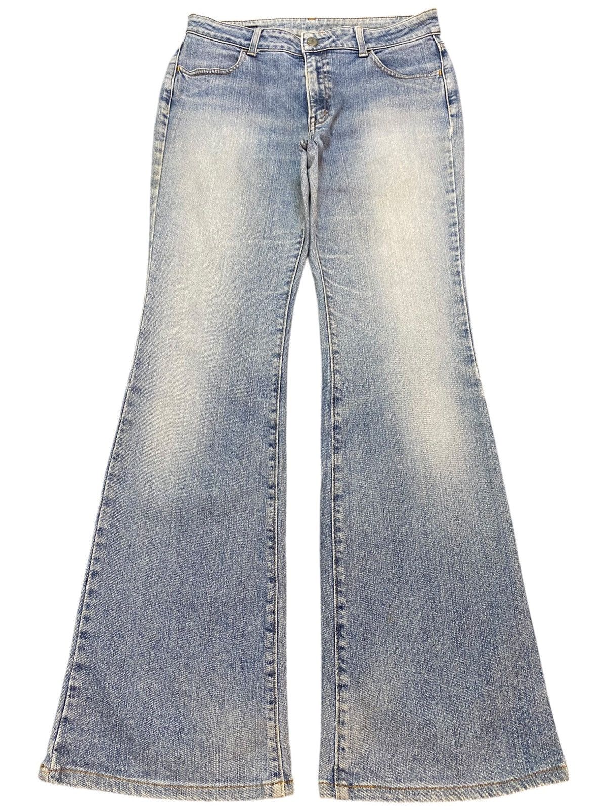 Other Vintage Geogia Love Fade Wash Flare Jeans Size 30" / US 8 / IT 44 - 1 Thumbnail