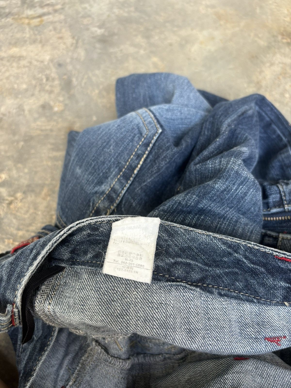 Hysteric Glamour × If Six Was Nine × Japanese Brand Y2k Double Waist Ifwixwasnine Punk Style Jeans Size US 36 / EU 52 - 11 Thumbnail