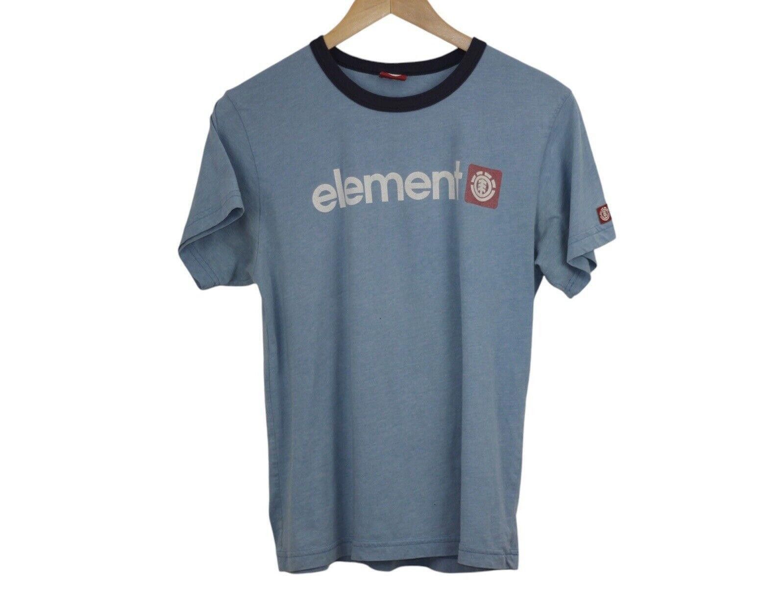 Designer Vtg 90s Element Skateboards T Shirt Ringer Worn Grunge M Size US M / EU 48-50 / 2 - 1 Thumbnail