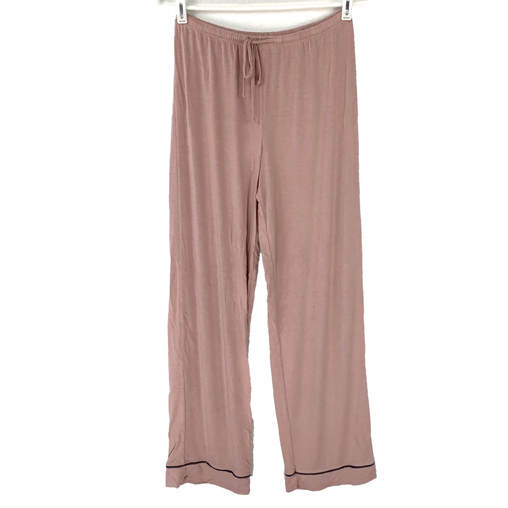 Vintage Barefoot Dreams Luxe Milk Jersey Pajama Set XS Shirt Pants Pink Long Sleeve V-Neck Button 90s Womens Size XS / US 0-2 / IT 36-38 - 5 Thumbnail