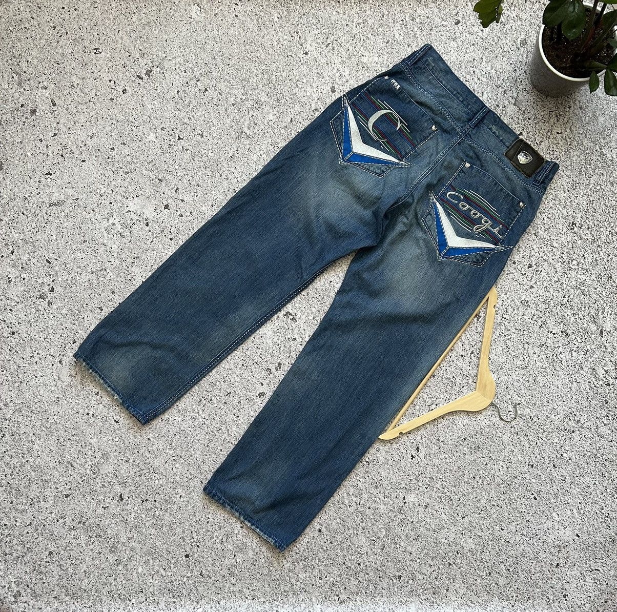 Coogi × JNCO × Vintage Crazy Vintage Y2K Coogi embroidered logo baggy jeans hype Size US 40 / EU 56 - 1 Thumbnail