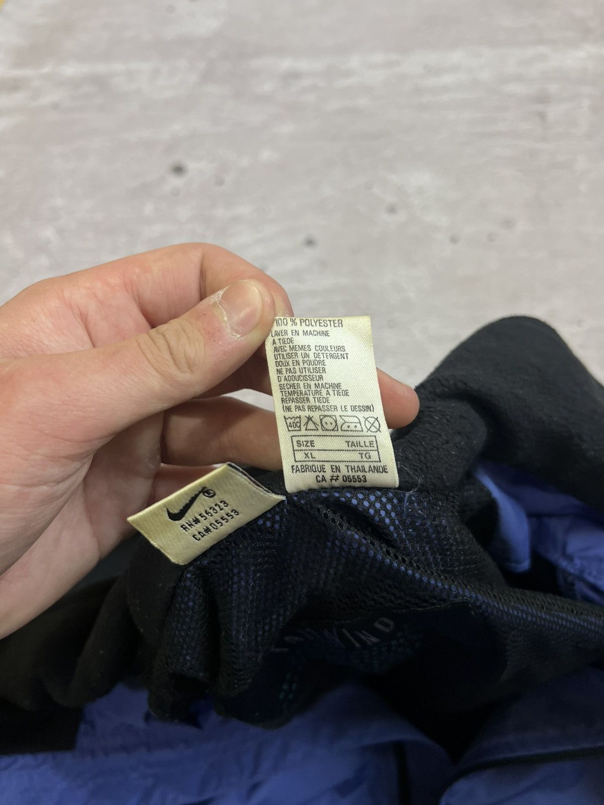 Nike Vintage 90's Nike box Tail Wind F.I.T. windbreaker jacket XL Size US XL / EU 56 / 4 - 14 Thumbnail