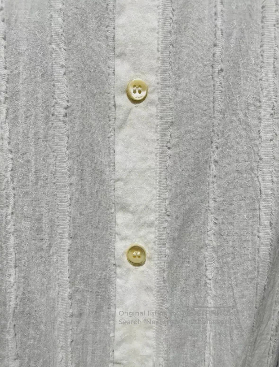 Yves Saint Laurent Saint Laurent White Pullover Shirt. Size US M / EU 48-50 / 2 - 8 Thumbnail