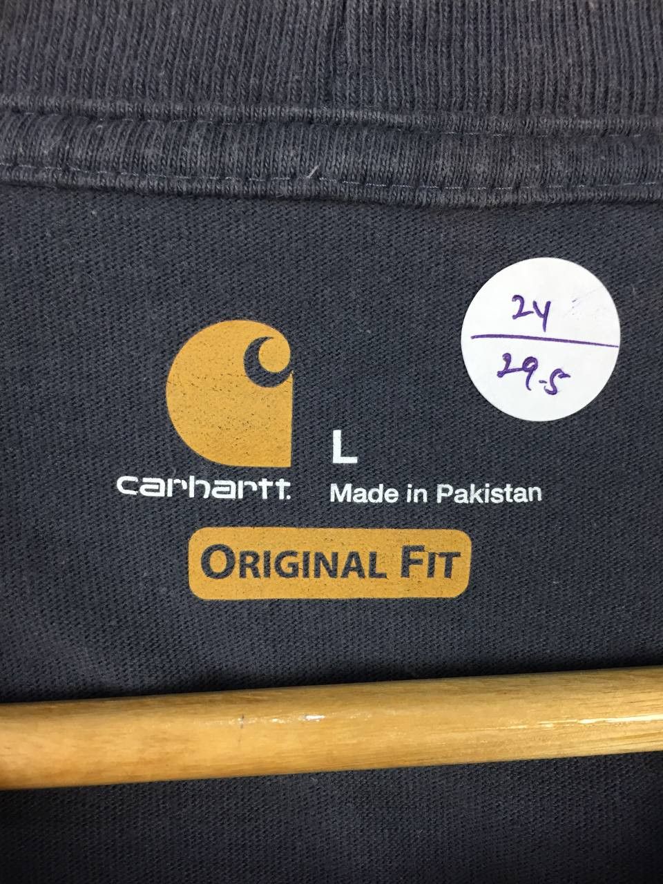 Carhartt Vtg Carhartt Original Fit Small Logo Pocket Tee Size US L / EU 52-54 / 3 - 11 Thumbnail