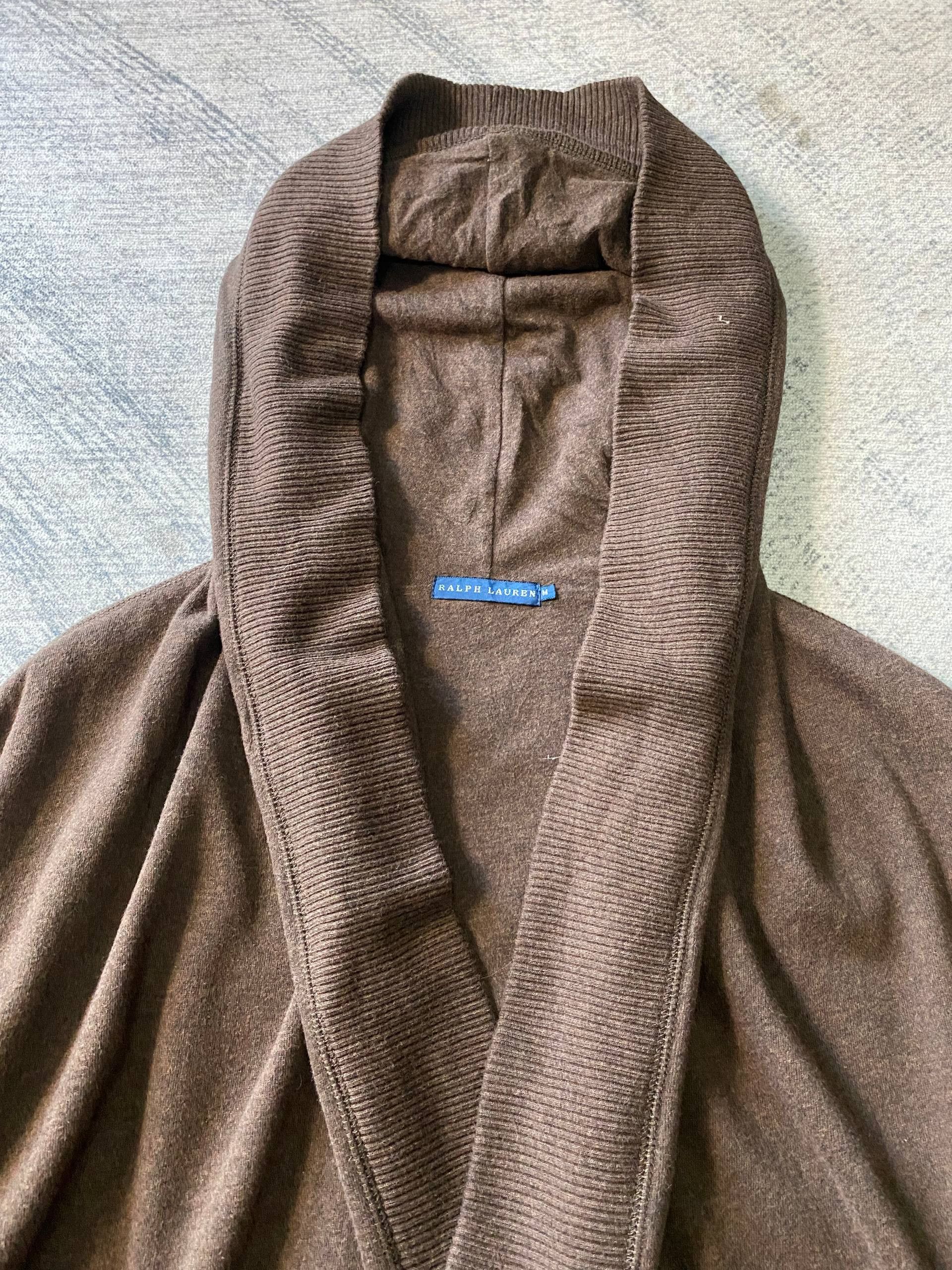 Polo Ralph Lauren Ralph Lauren Open Front Shawl Collar Hooded Knit Cardigan Size US M / EU 48-50 / 2 - 3 Thumbnail