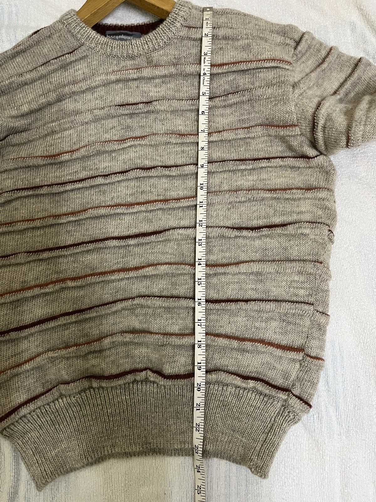 Issey Miyake 80s Issey Miyake 3D Cable Knitwear Size US S / EU 44-46 / 1 - 7 Thumbnail