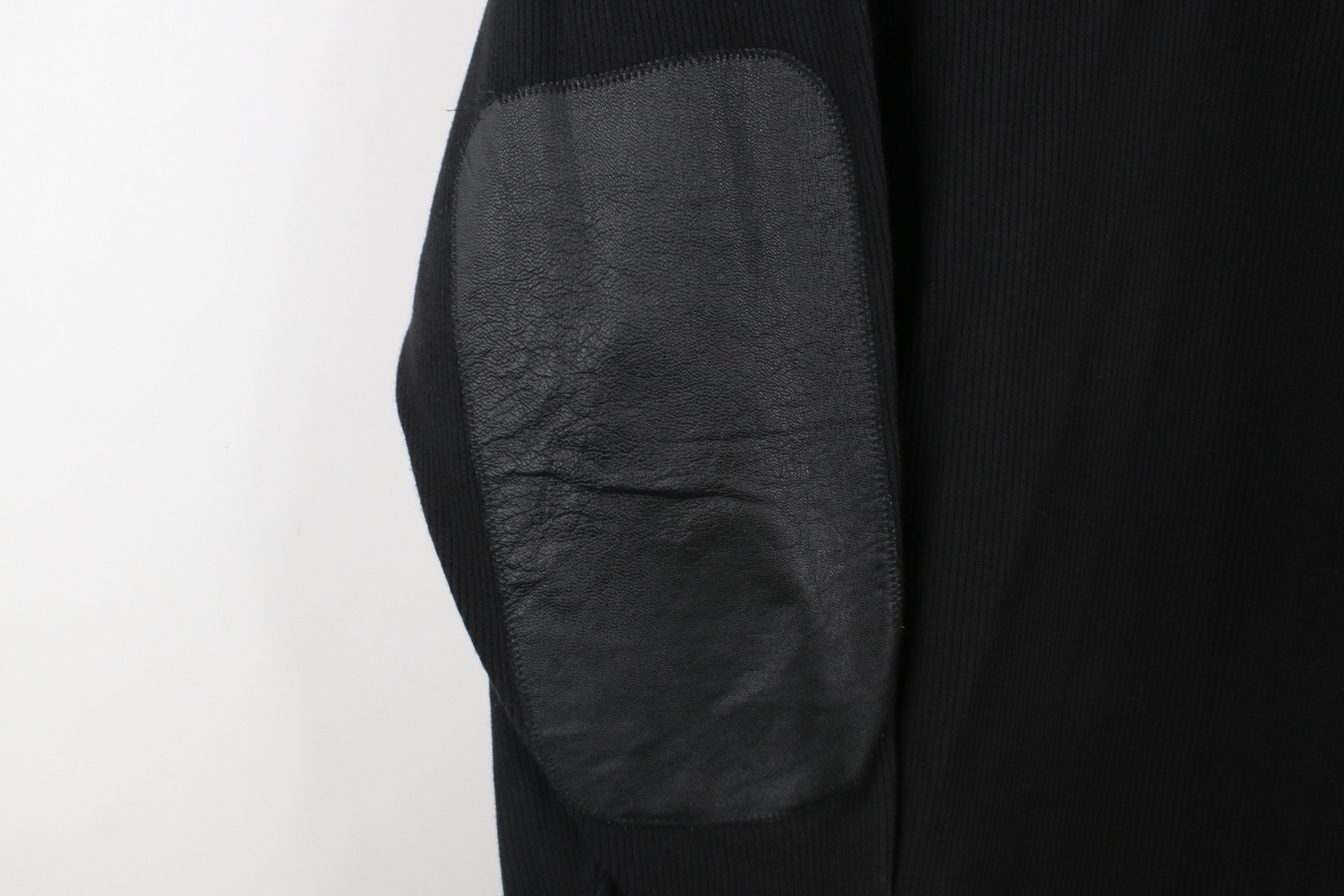 Vintage Vintage 90s Streetwear Elbow Patch Long Sleeve Rugby Polo Size US L / EU 52-54 / 3 - 4 Thumbnail