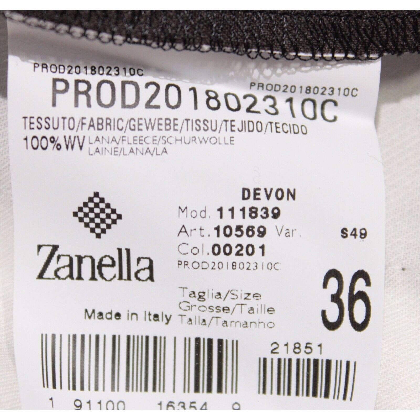 Zanella Zanella New with tags Dress Pants Size 36 US In Brown Size US 36 / EU 52 - 5 Thumbnail