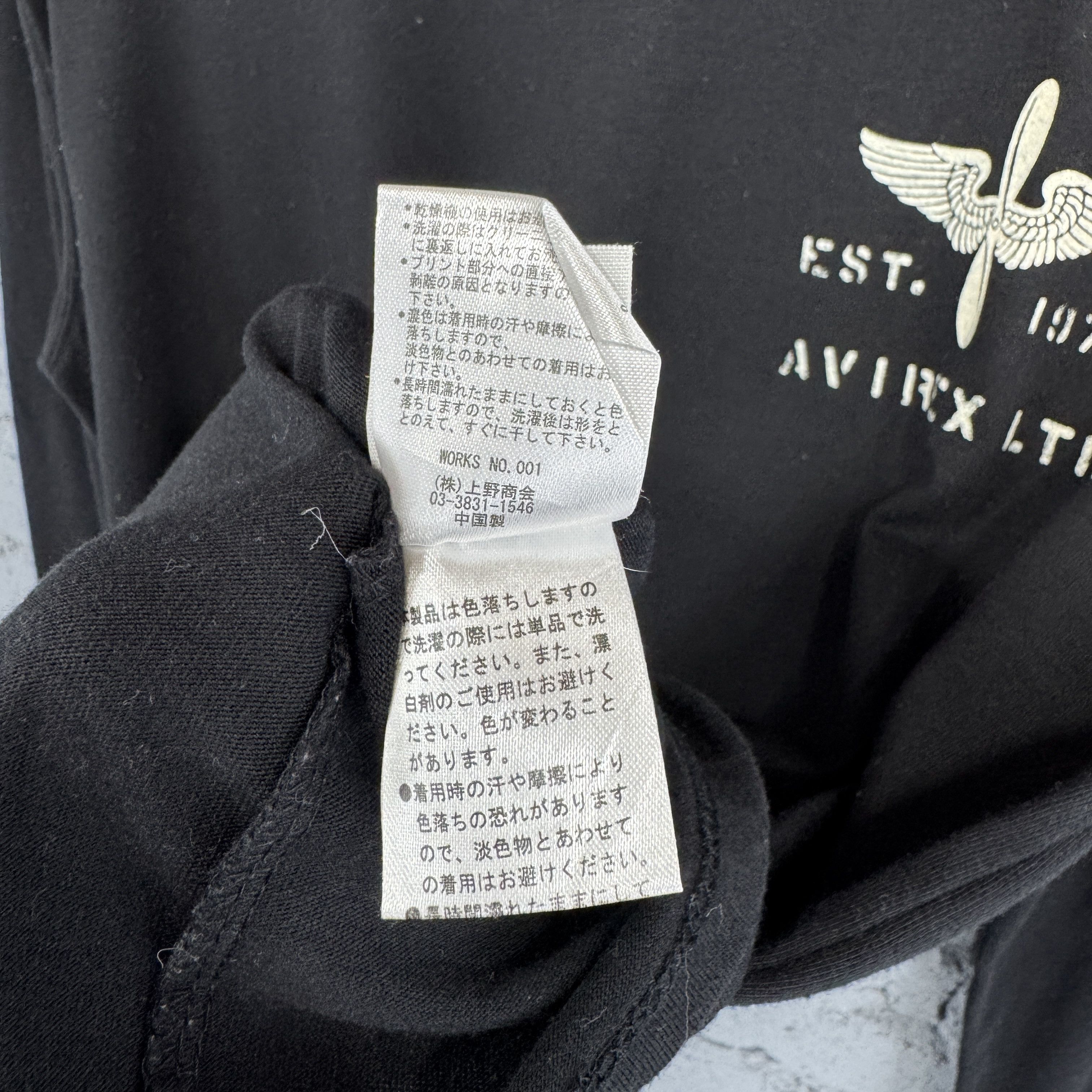 Vintage Avirex U.S. Air Corps Keep 'Em Flying Long-sleeve Tshirt Size US XL / EU 56 / 4 - 9 Thumbnail