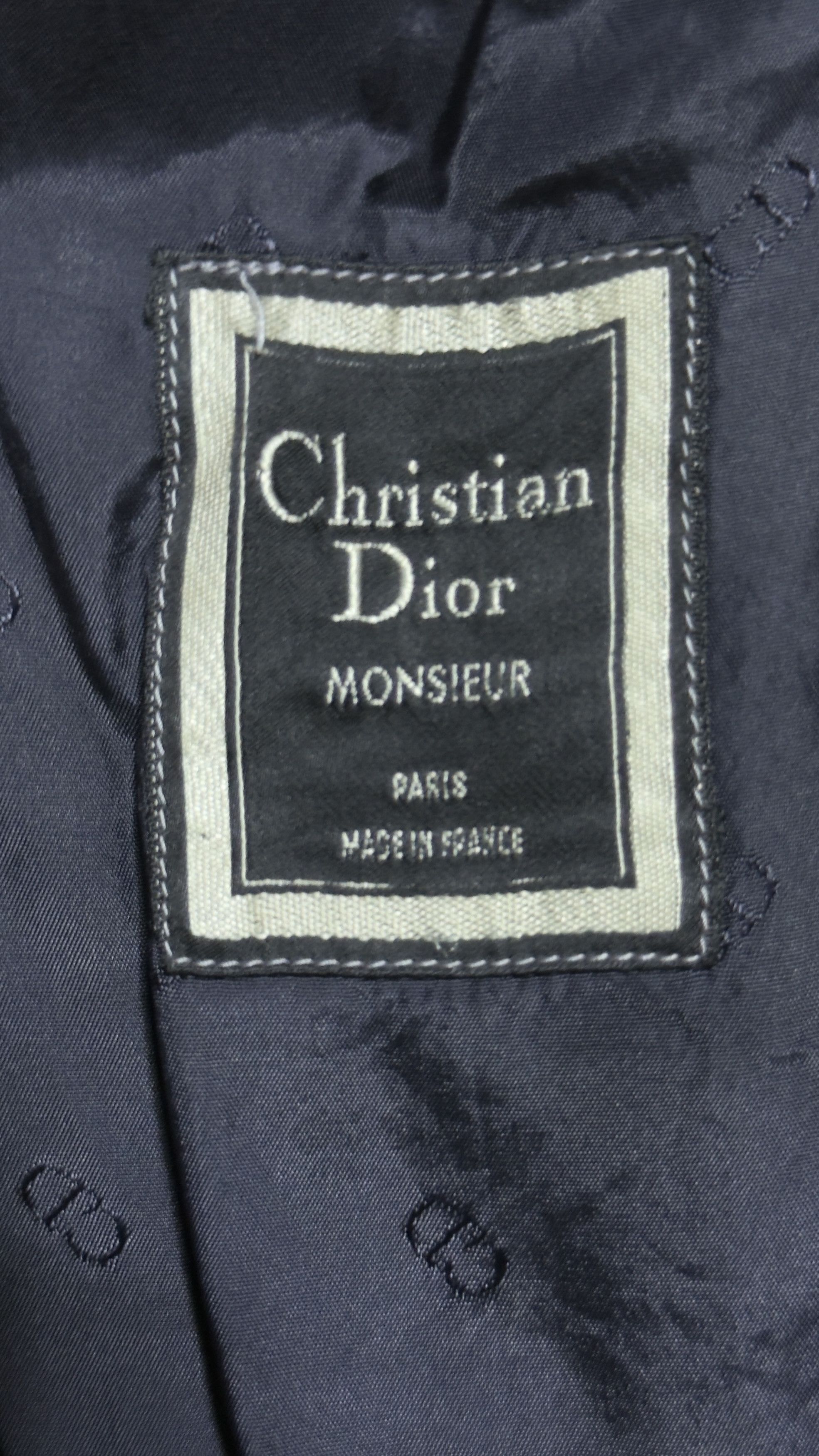 Christian Dior Monsieur Christian Dior coat double breasted wool cashmere 48it M Size US M / EU 48-50 / 2 - 10 Thumbnail