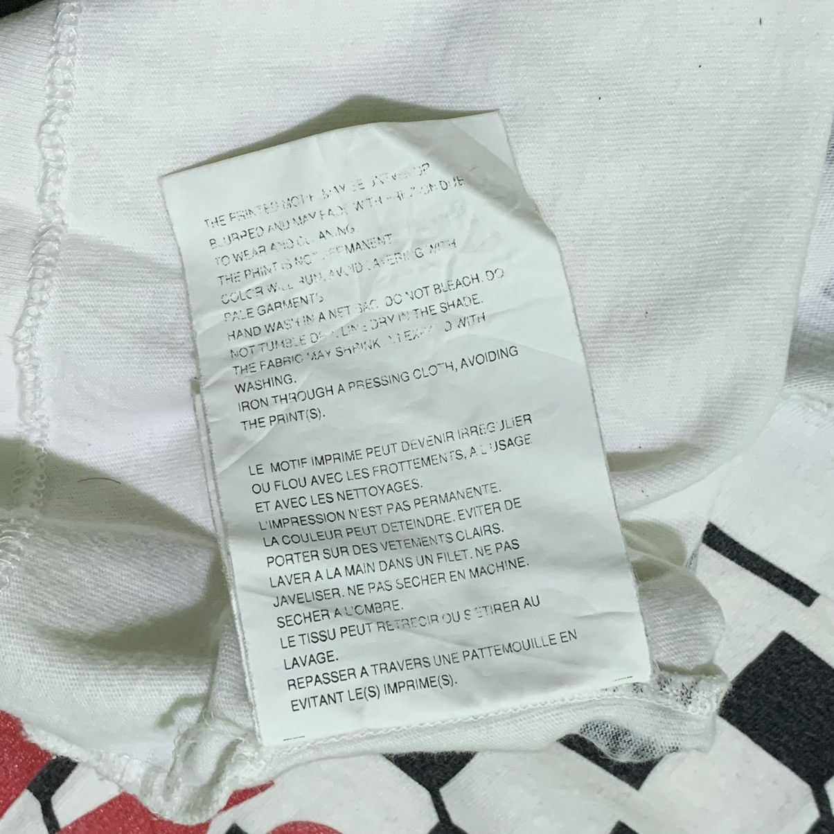 Comme des Garcons RARE‼️ Comme des garcons X Peggy moffitt checkerboard tshirt Size M / US 6-8 / IT 42-44 - 6 Thumbnail