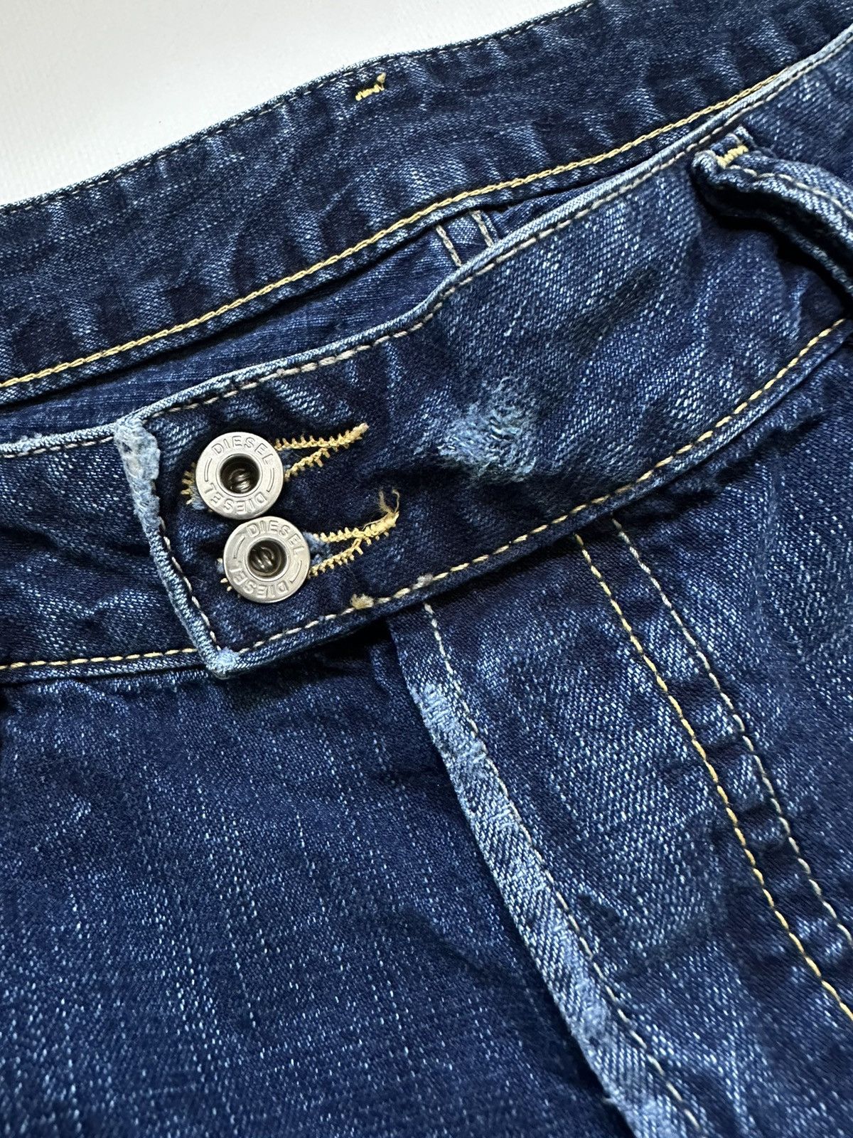 Diesel Rare Vintage Y2k Diesel Denim Jeans Japan Style Size US 36 / EU 52 - 8 Thumbnail