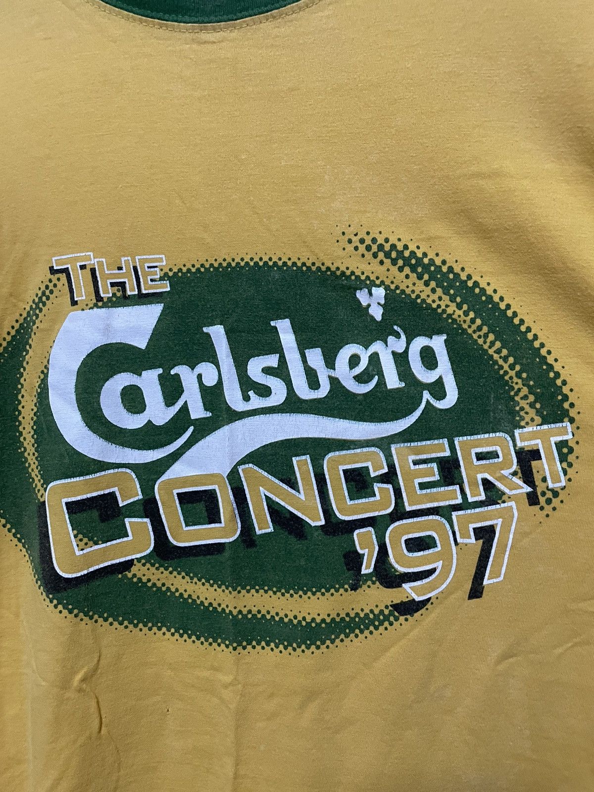 Band Tees × Vintage Vintage The Carlsberg Concert 1997 Wembley T Shirt Bon Jovi Size US L / EU 52-54 / 3 - 5 Thumbnail