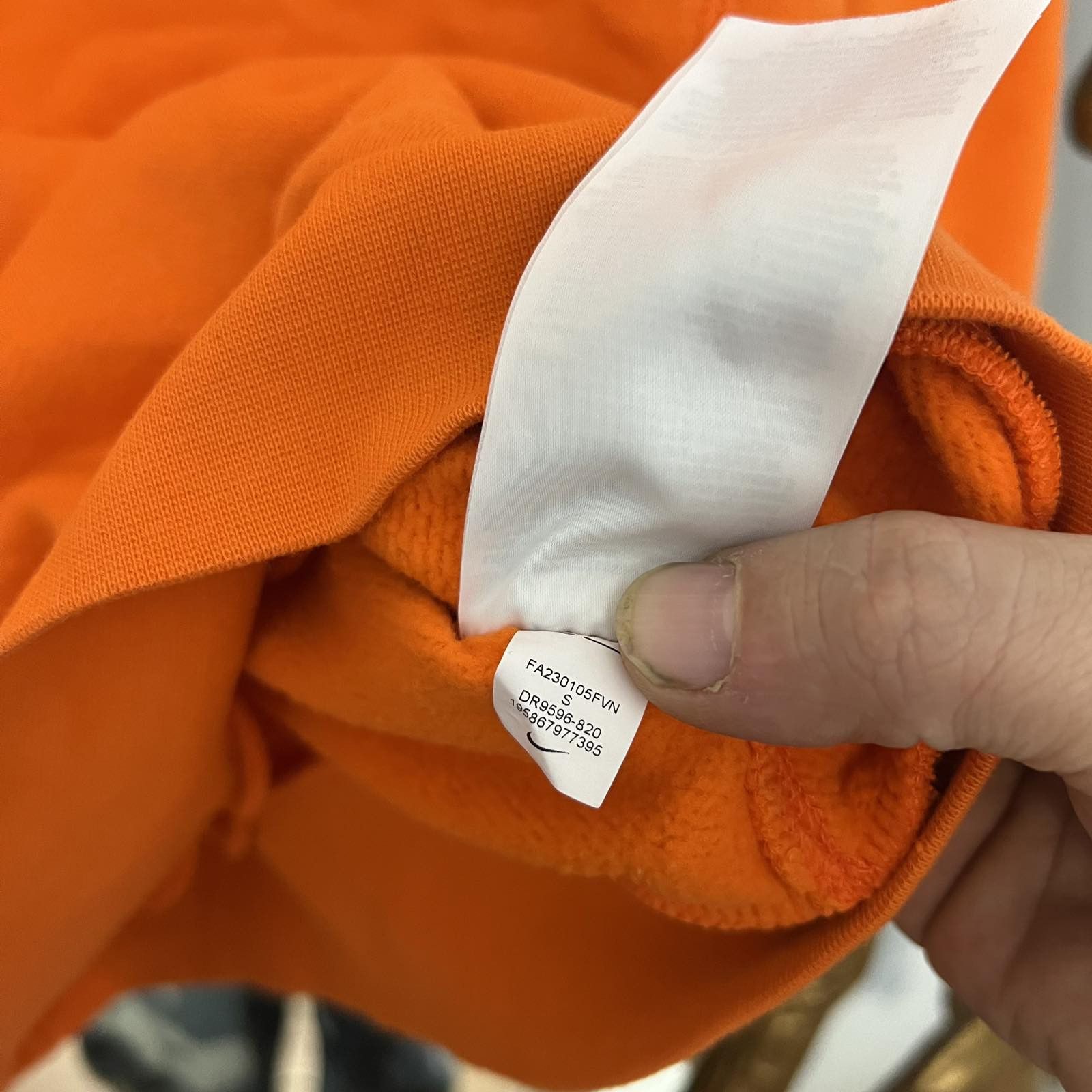 Nike Nike WNBA Orange Hoodie Size S Size US S / EU 44-46 / 1 - 5 Thumbnail