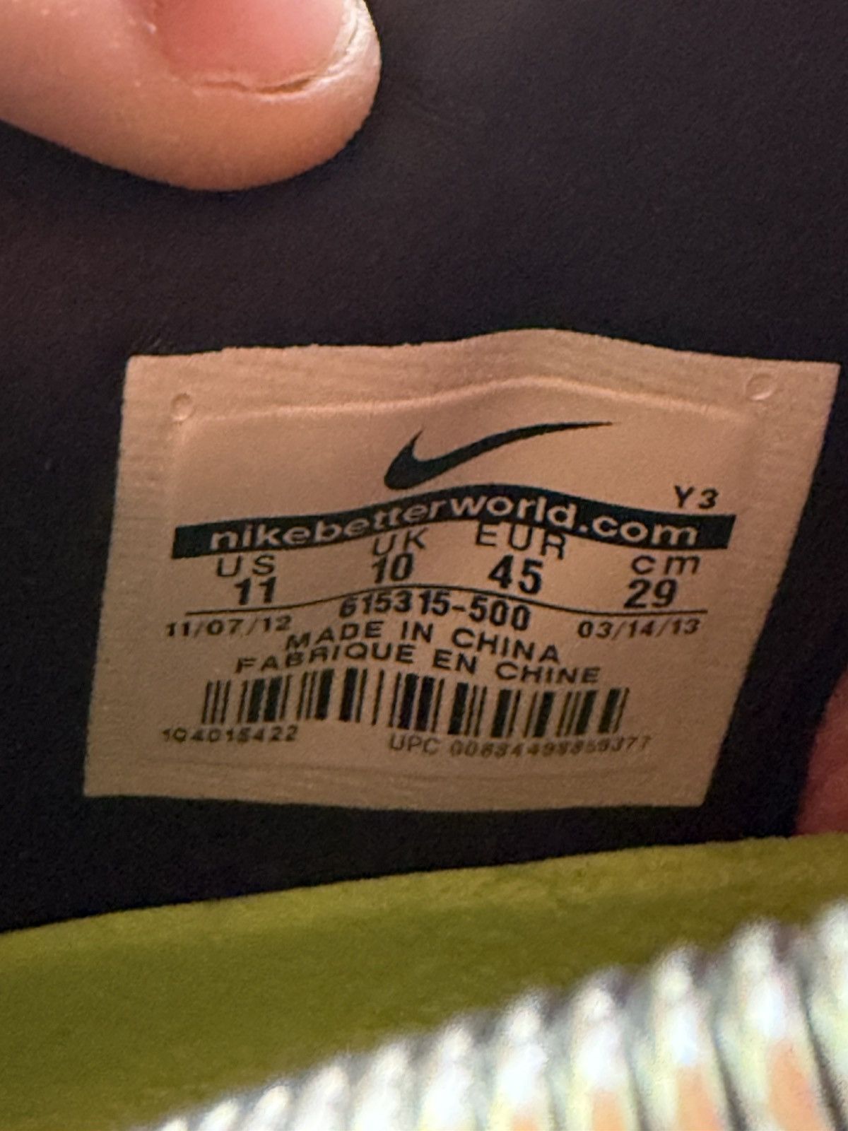 Nike Nike Kobe 8 Mambacurial Size US 11 / EU 44 - 6 Thumbnail