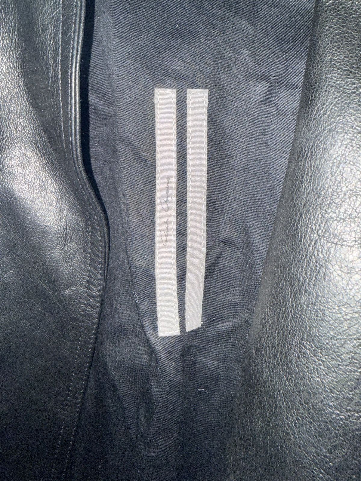 Rick Owens Rick Owens Hollywood Flight Leather Jacket 52 NWT Size US L / EU 52-54 / 3 - 3 Thumbnail