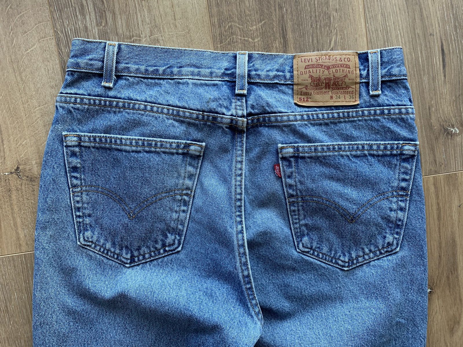 Levi's × Levi's Vintage Clothing × Vintage Vintage Levi’s 512 made in USA denim jeans Size US 32 / EU 48 - 6 Thumbnail