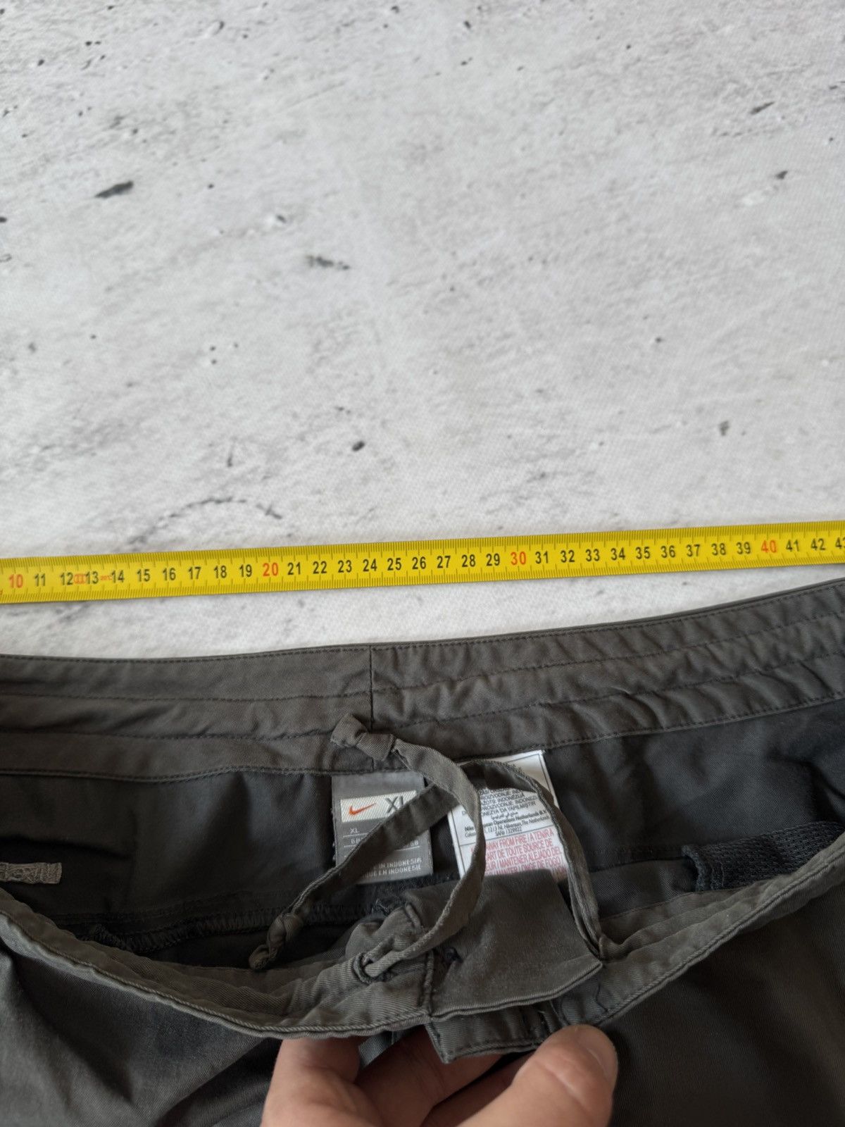 Nike × Vintage NIKE CARGO VINTAGE Y2K OVERSIZE BAGGY FIT PANTS SWEATPANTS Size US 34 / EU 50 - 10 Thumbnail