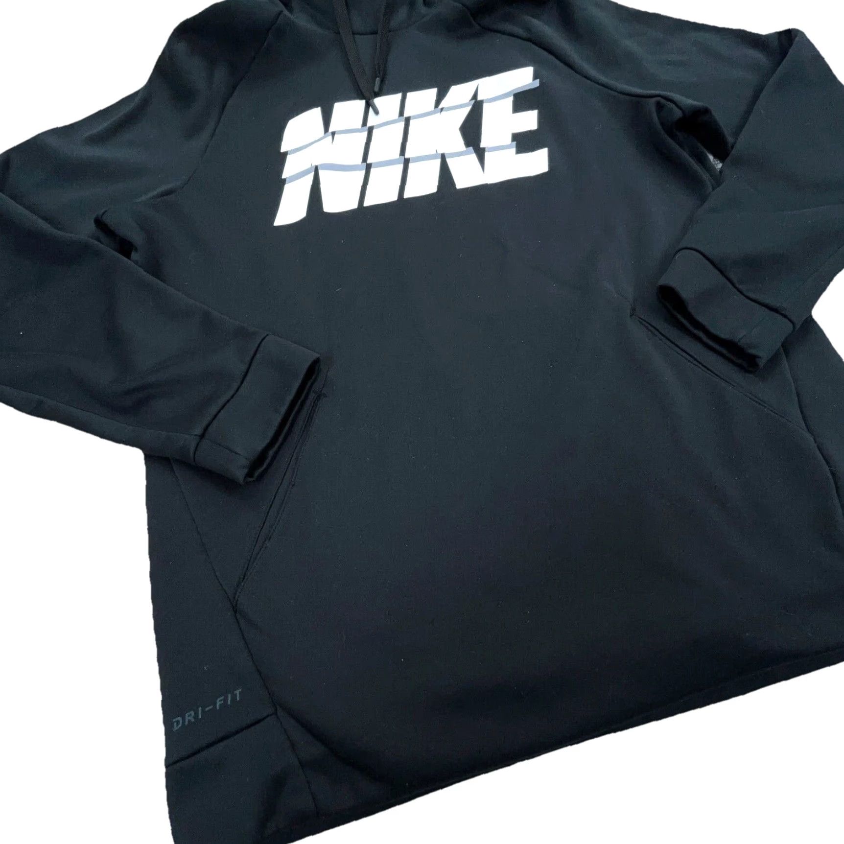 Nike Nike Hoodie Men M Black White Dri Fit Sweatshirt Zip All Seasons Logo Pullover Size US M / EU 48-50 / 2 - 3 Thumbnail