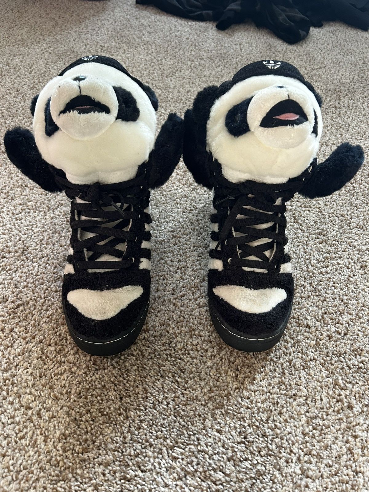 adidas gazelle silver green womens X 2011 Jeremy Scott Panda Bear Sneaker  Archive Reloaded