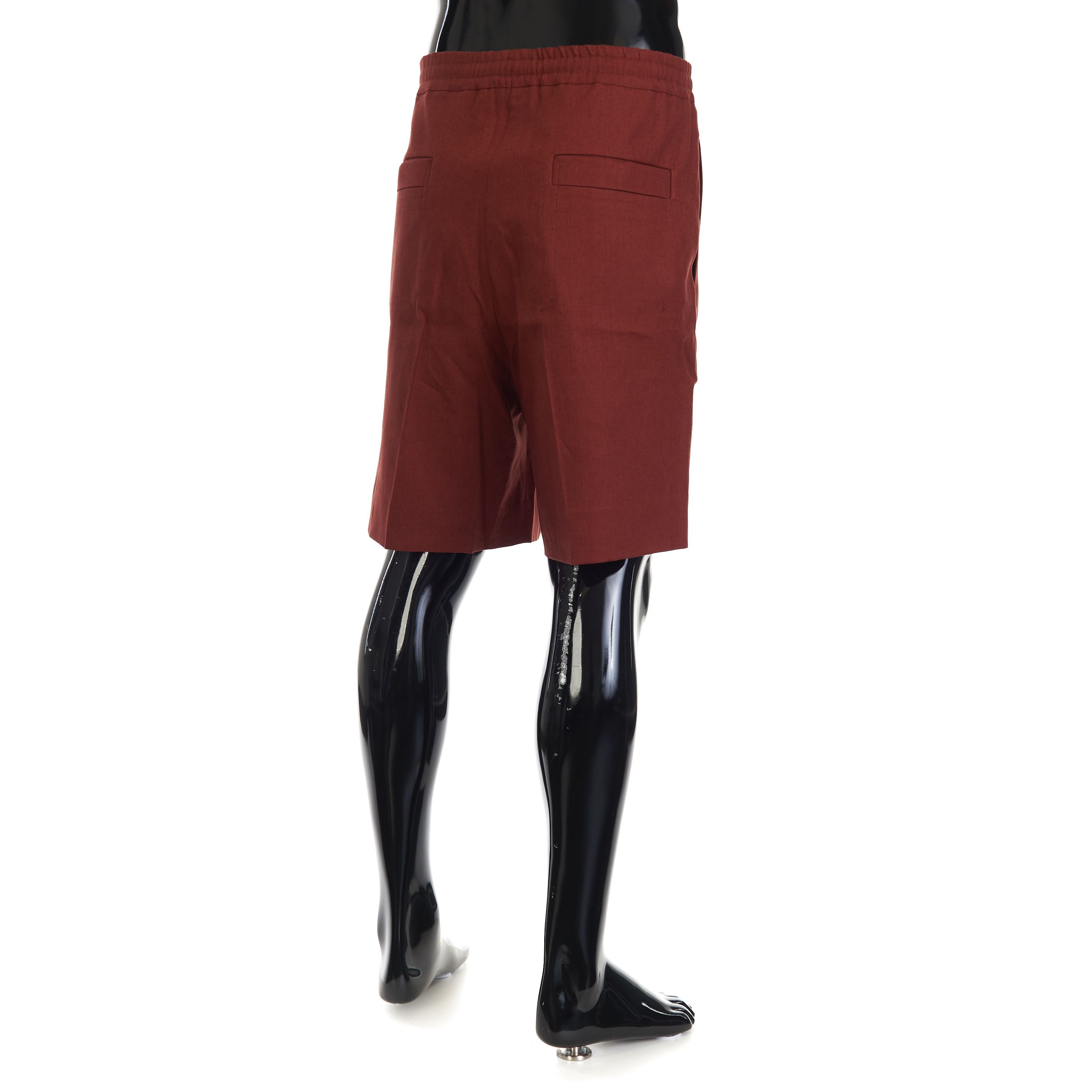 Ermenegildo Zegna Brick Red Oasi Lino Shorts Size US 38 / EU 54 - 5 Thumbnail