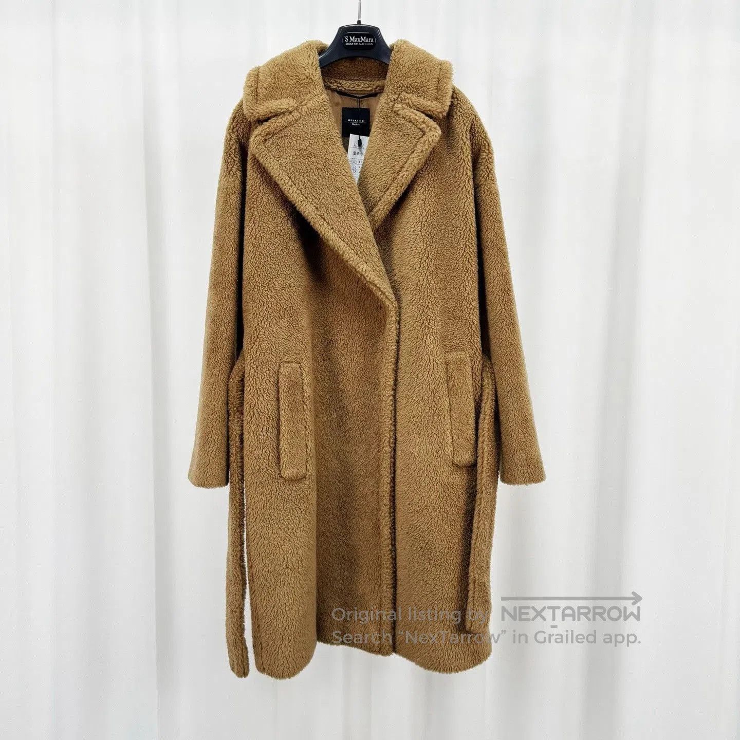 Weekend Max Mara MaxMara Weekend Collection Brown Teddy Coat. Size M / US 6-8 / IT 42-44 - 1 Thumbnail