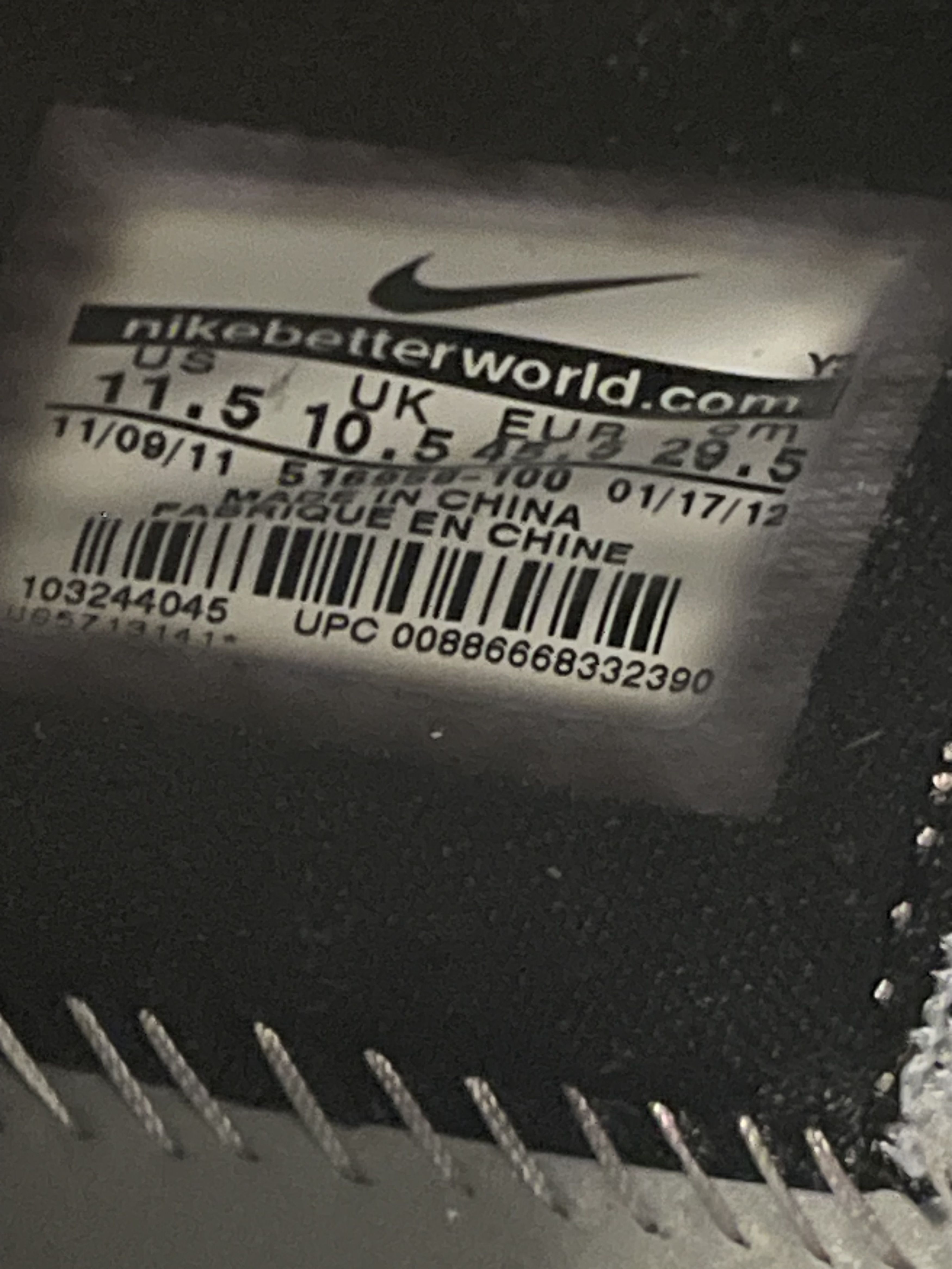 Nike Nike LeBron 9 Elite Home Size US 11.5 / EU 44-45 - 6 Thumbnail