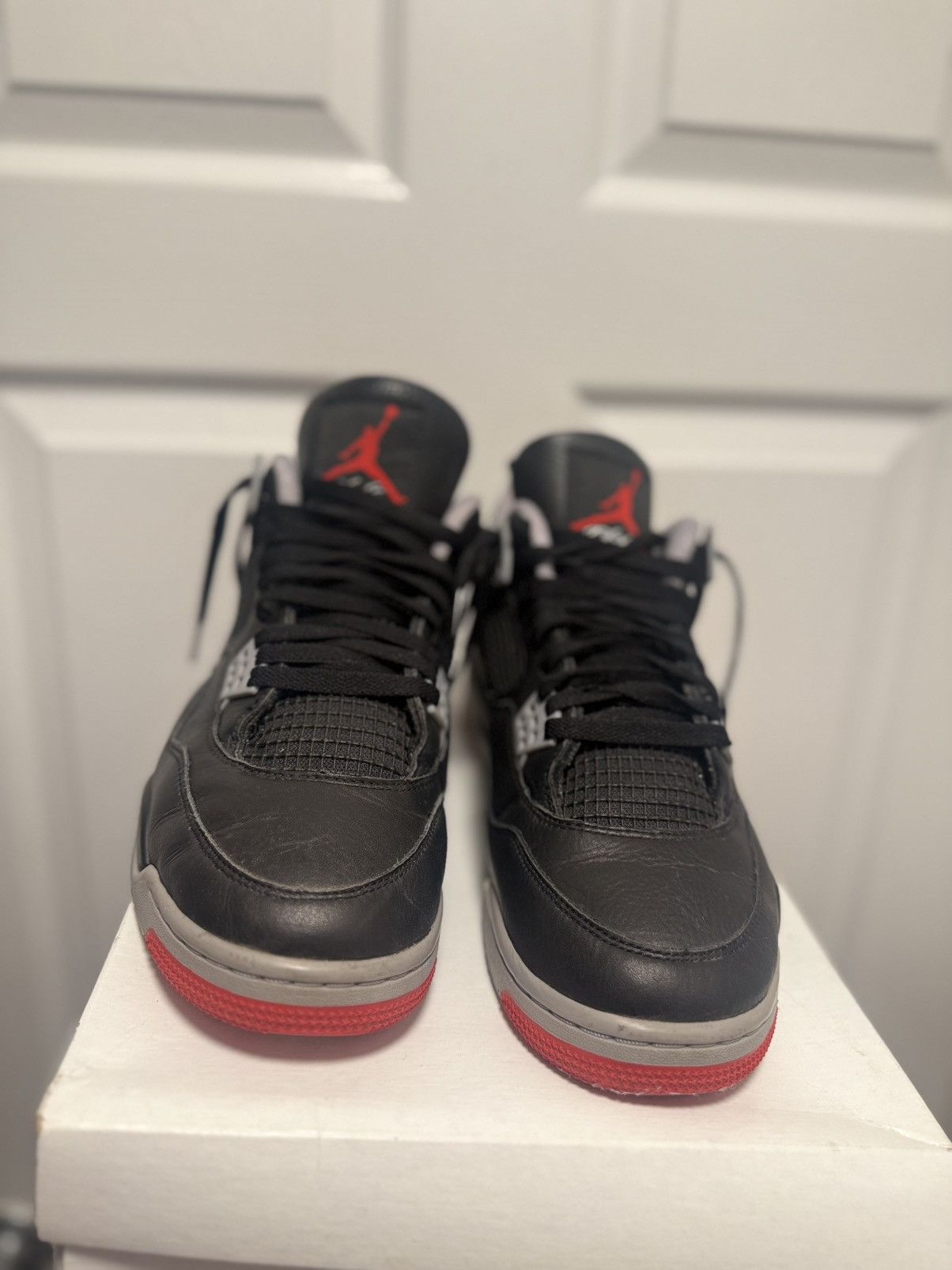 Jordan Brand Air jordan Bred 4 Reimagined size 11.5 good condition Size US 11.5 / EU 44-45 - 5 Thumbnail