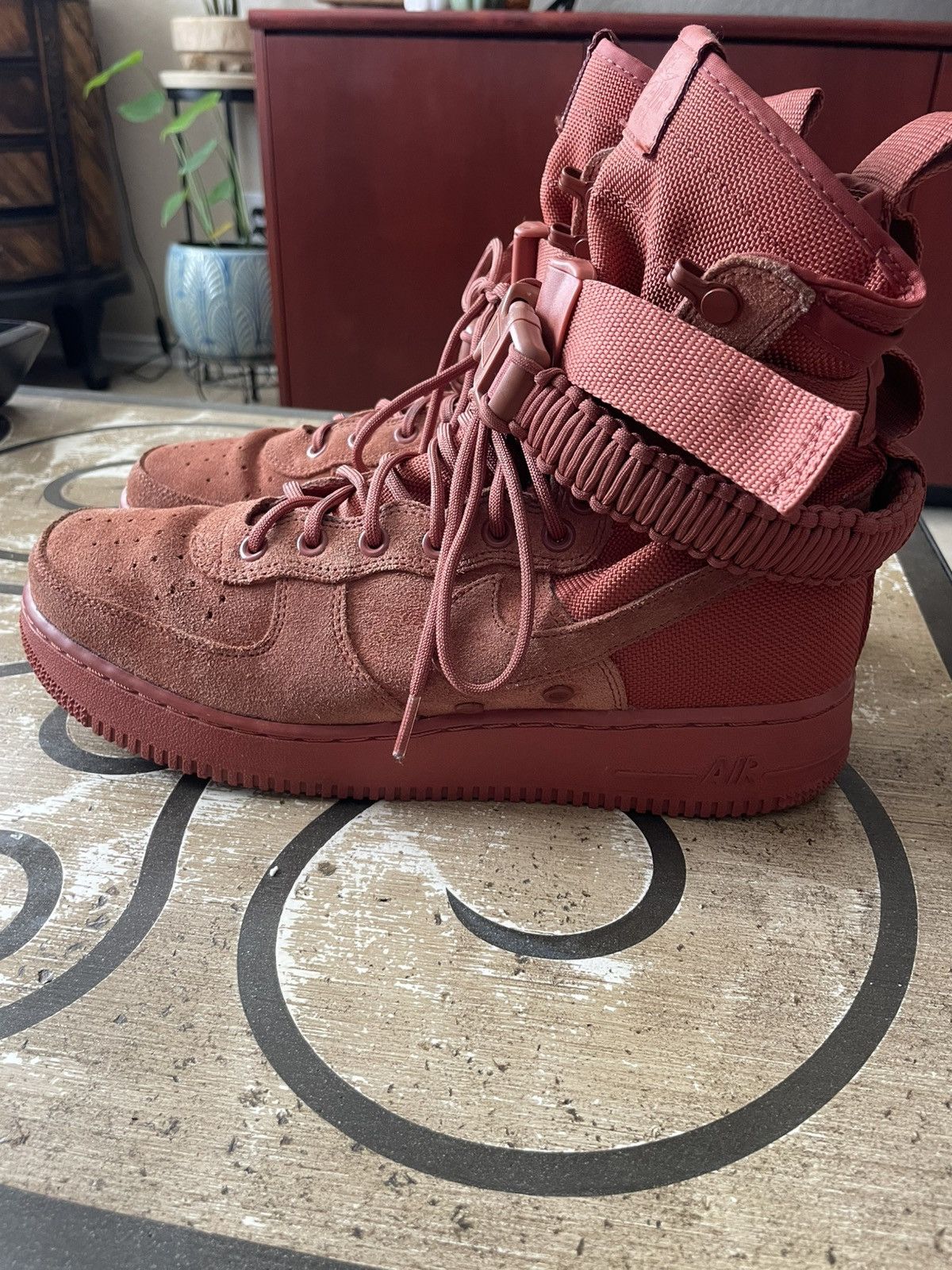 Nike SF Air Force 1 High Dusty Peach Size US 9.5 / EU 42-43 - 5 Thumbnail