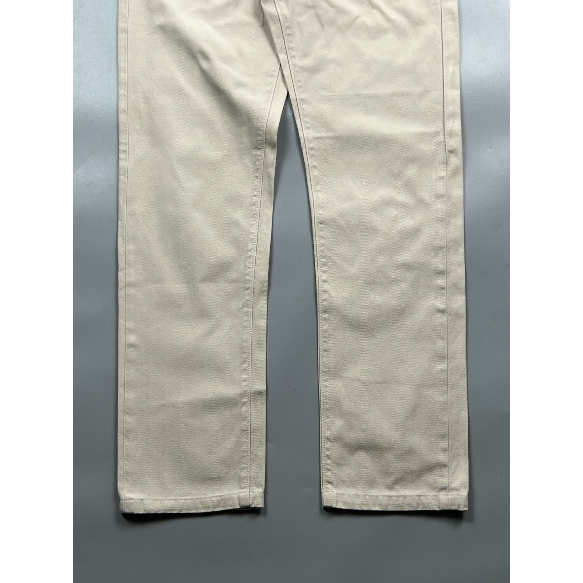 Pal Zileri Pal Zileri Lab Beige Denim Jeans Pants (Y0846) Size US 32 / EU 48 - 2 Thumbnail