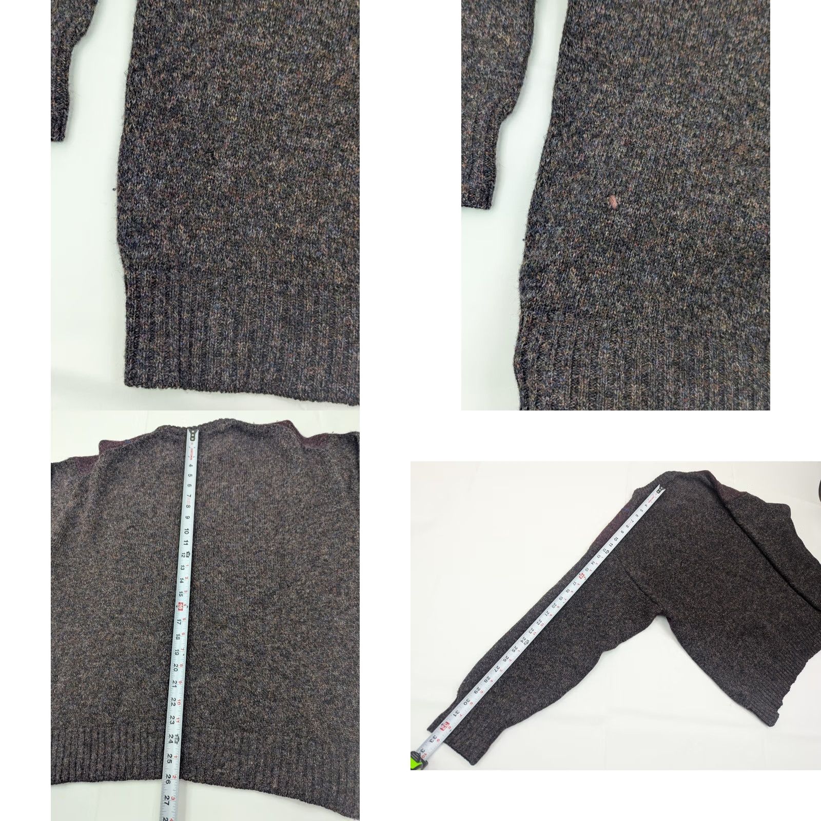 Vintage SR for Shillito Rikes VTG 100% Virgin Merino Wool Pullover Crew Neck Sweater Men XL Gray Size US XL / EU 56 / 4 - 8 Thumbnail